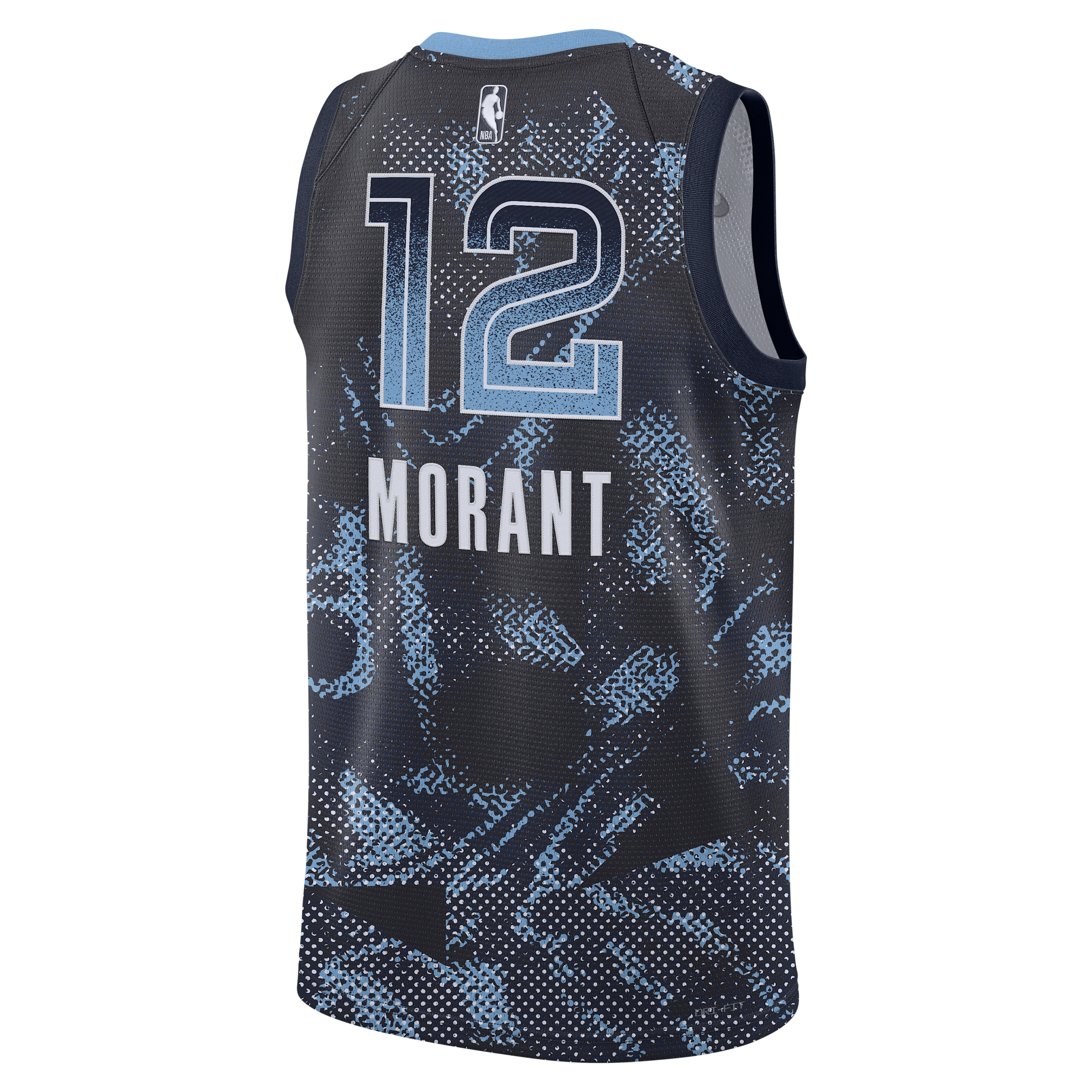 Thumbnail - Ja Morant Memphis Grizzlies 2025/26 Select Series Nike NBA Swingman Trikot mit Dri-FIT-Technologie (Herren) - Blau