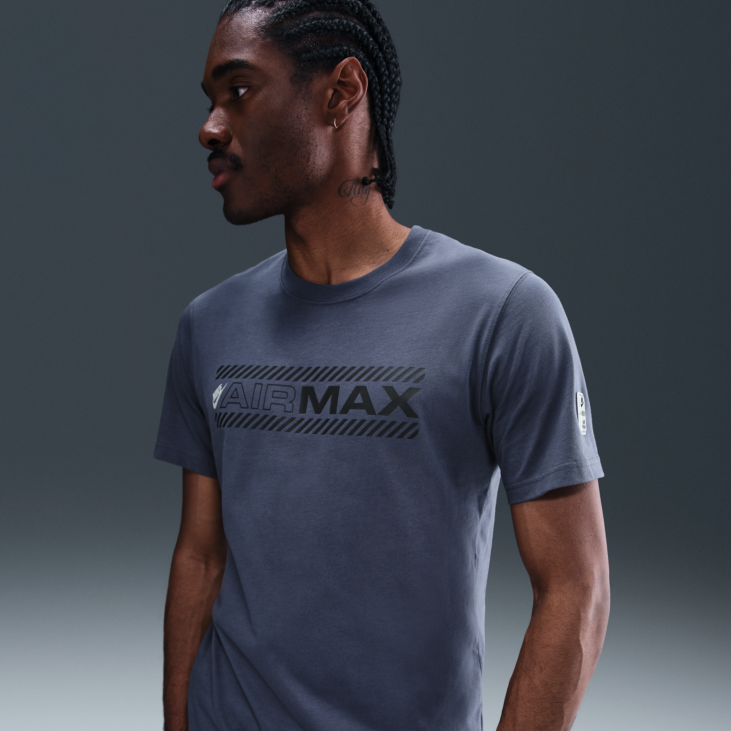 Thumbnail - Nike Air Max T-Shirt (Herren) - Blau