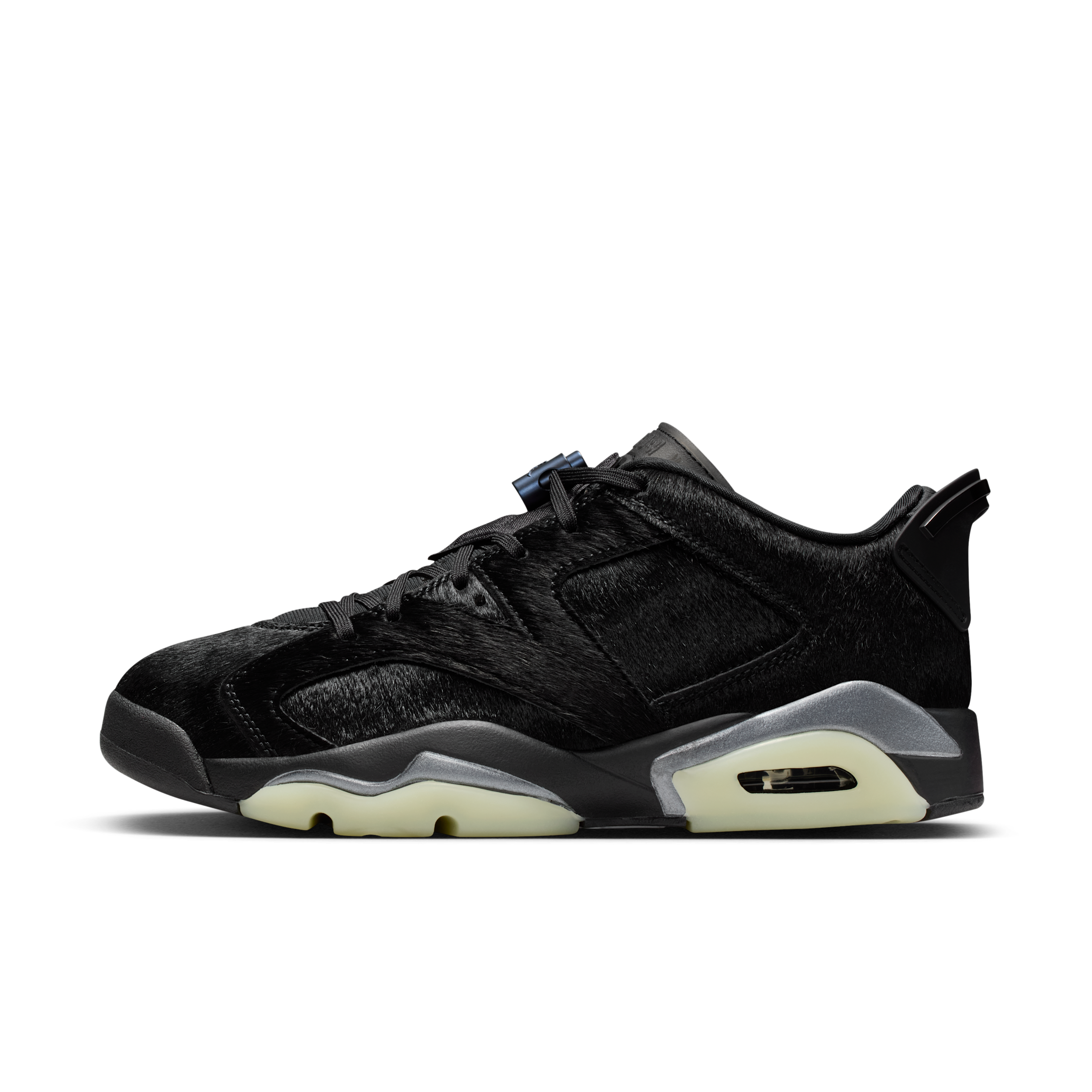 Thumbnail - Air Jordan 6 Retro Low Schuh (Damen) - Schwarz