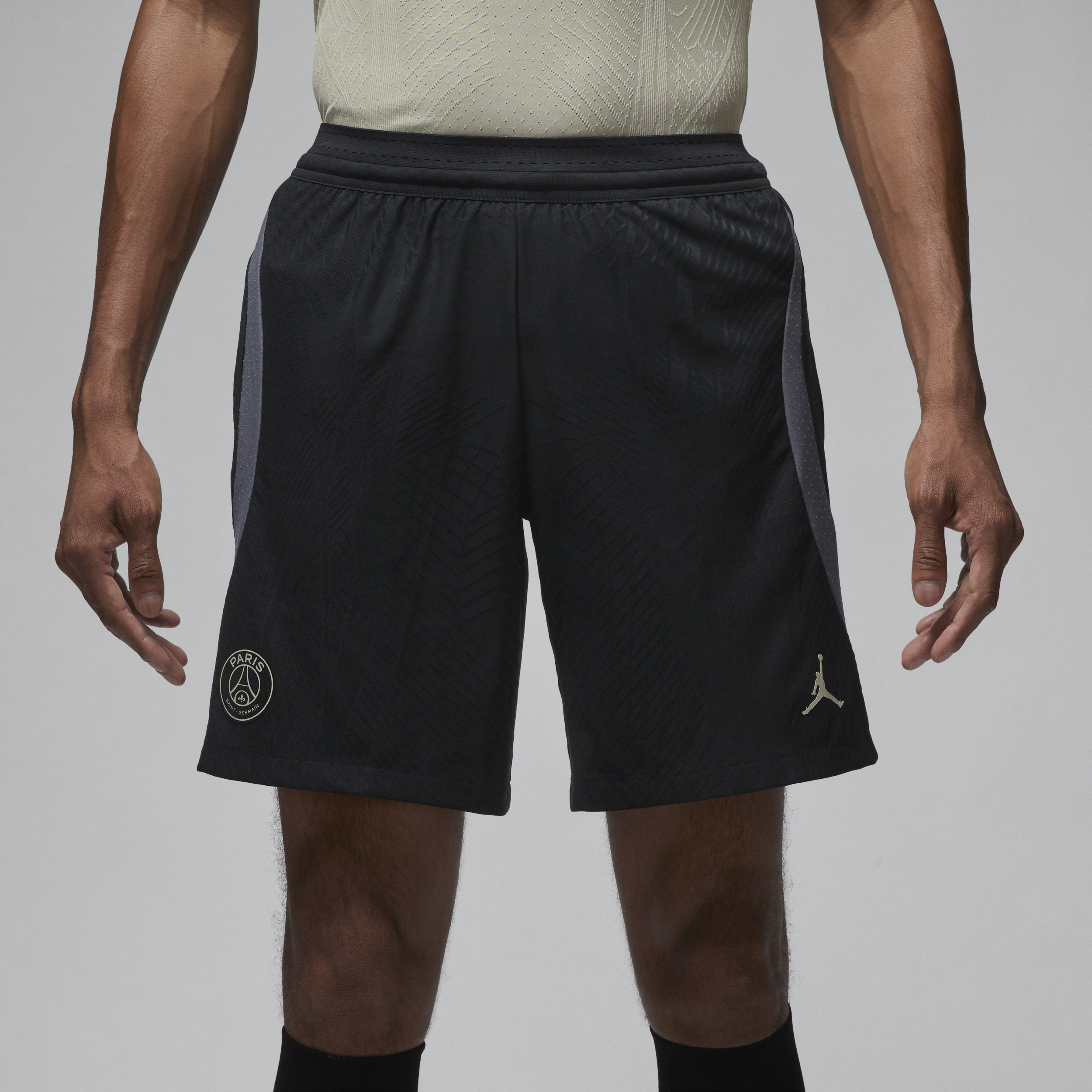 Jordan Paris Saint-Germain Strike Elite Derde Dri-FIT ADV knit voetbalshorts voor heren Zwart