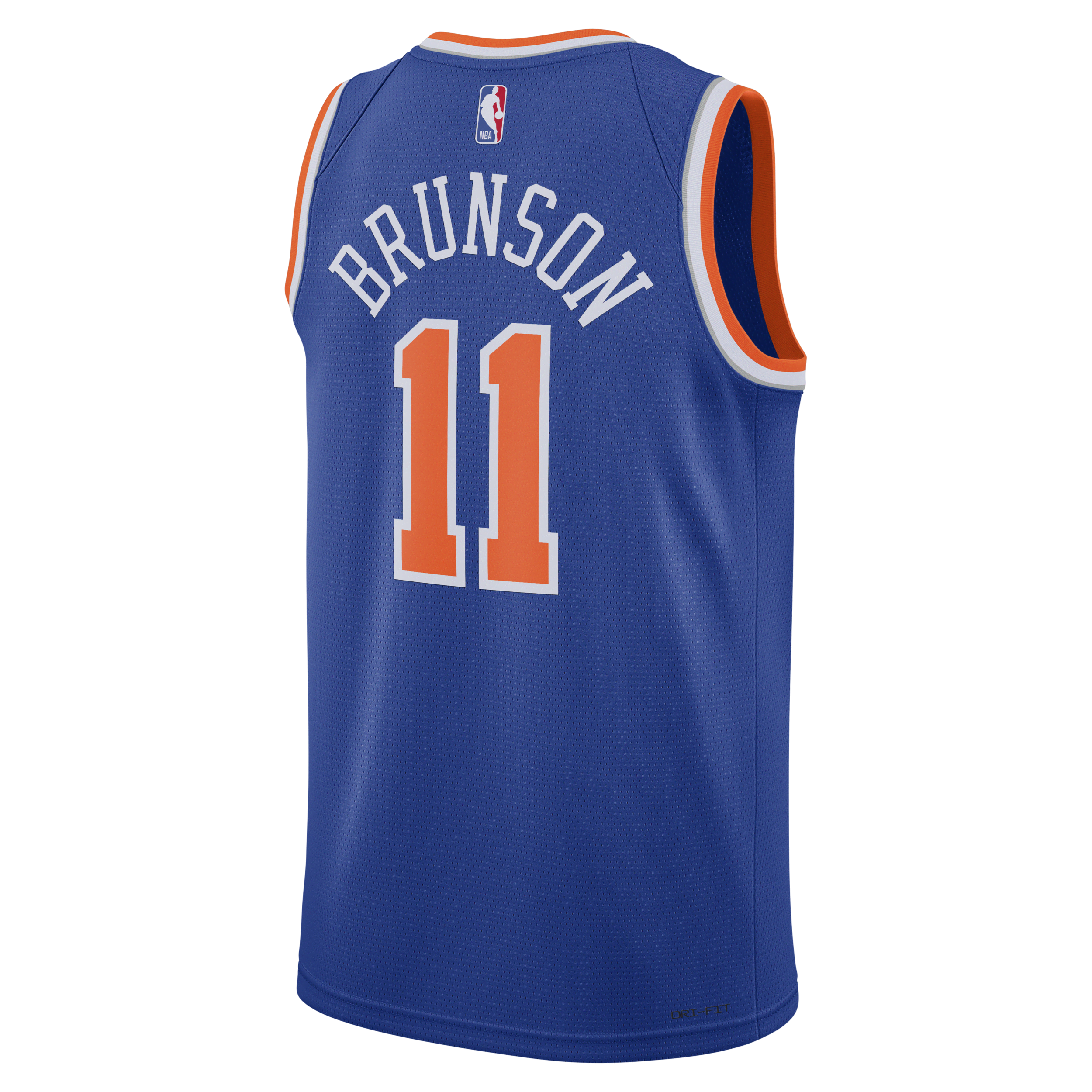 Thumbnail - New York Knicks Icon Edition Nike Dri-FIT NBA Swingman Trikot für Herren - Blau