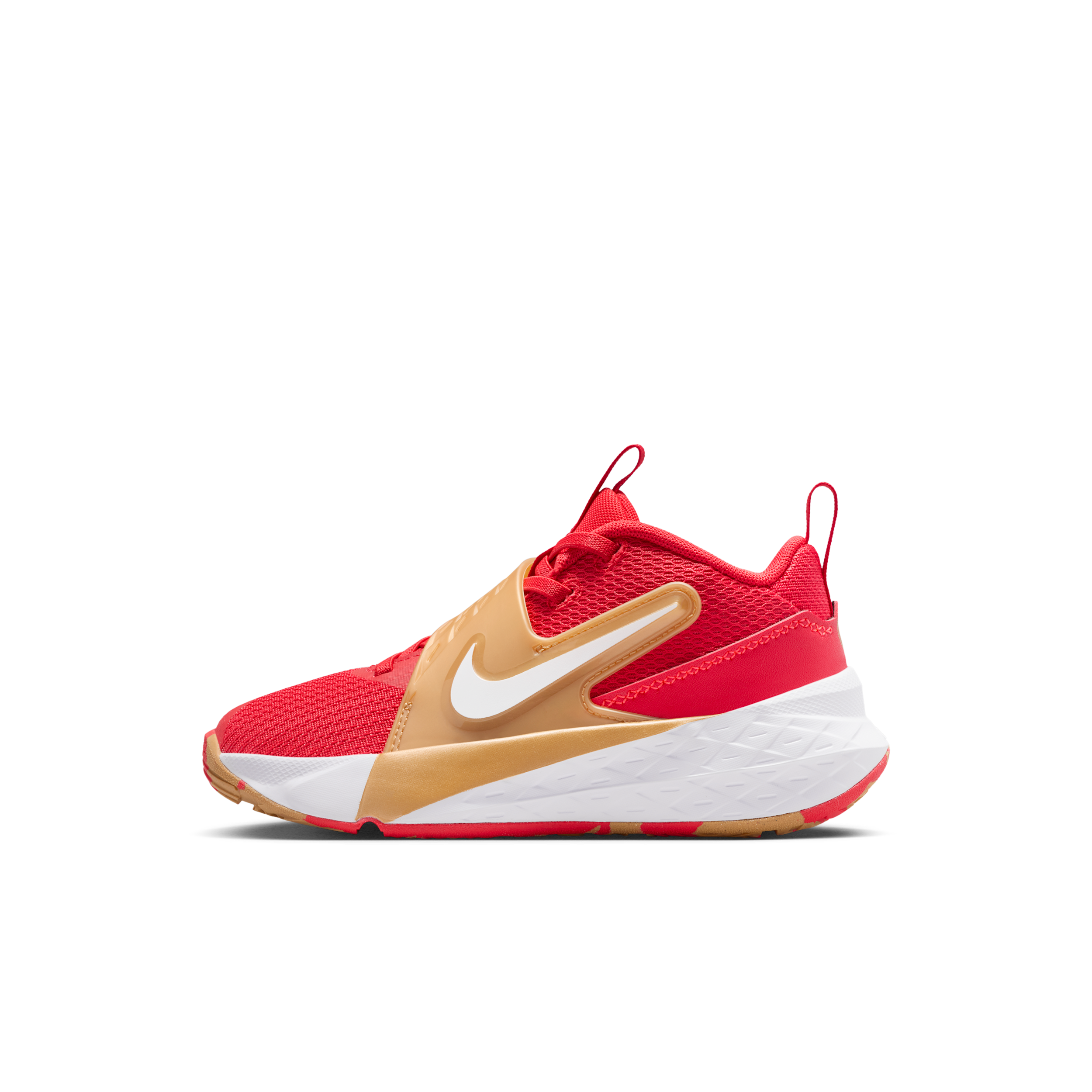 Nike Team Hustle D 12 kleuterschoenen - Rood