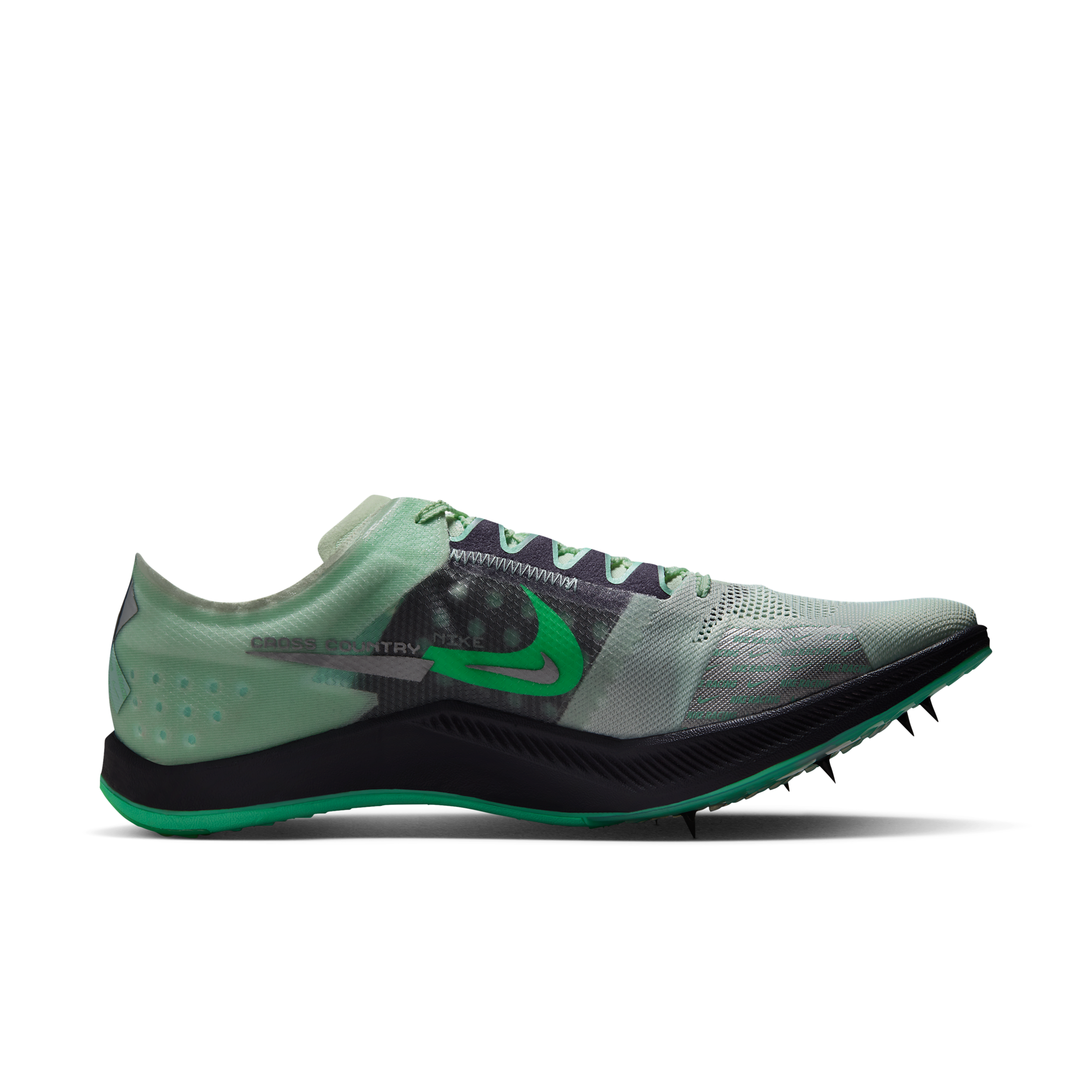 Nike ZoomX Dragonfly XC Barely Green Green Glow Iced Jade Metallic Silver - DX7992-300