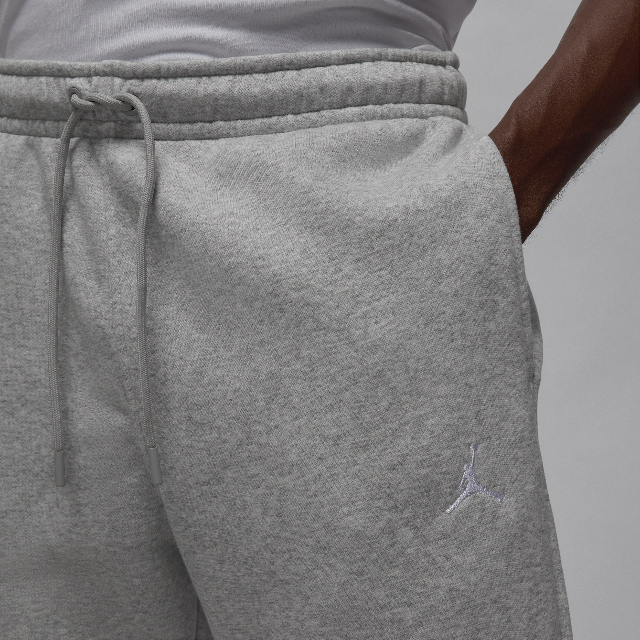 Thumbnail - Jordan Brooklyn Fleece Herrenhose - Grau