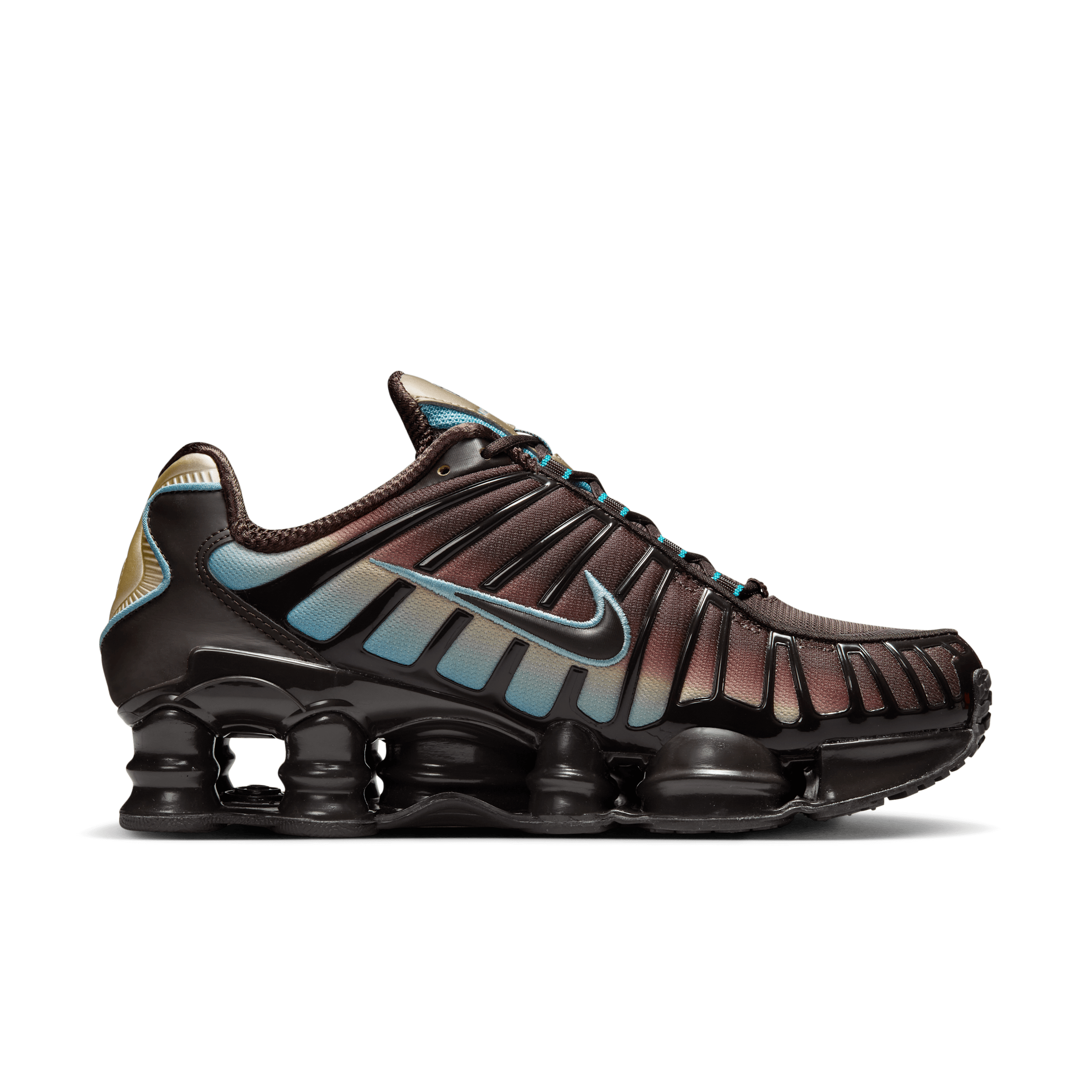 Chaussure Nike Shox TL pour femme - Marron