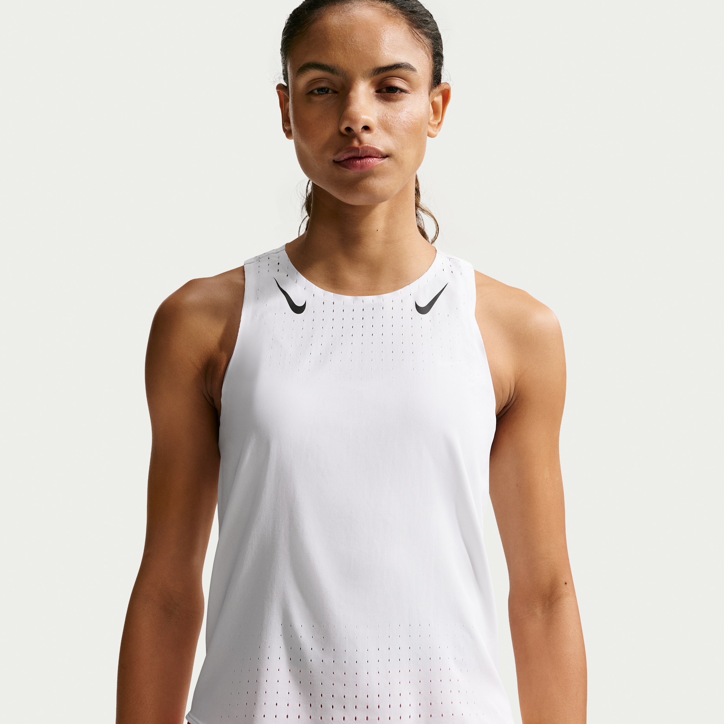 Thumbnail - Nike AeroSwift Dri-FIT ADV Lauf-Singlet für Damen - Weiß