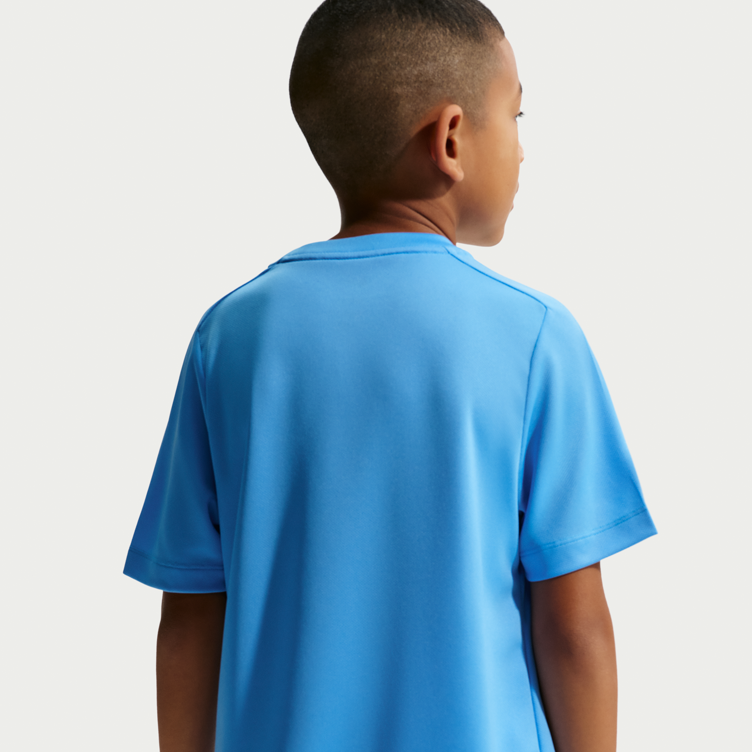 Thumbnail - Nike Multi Dri-FIT Kurzarm-Trainingsoberteil (ältere Kinder, Jungen) - Blau