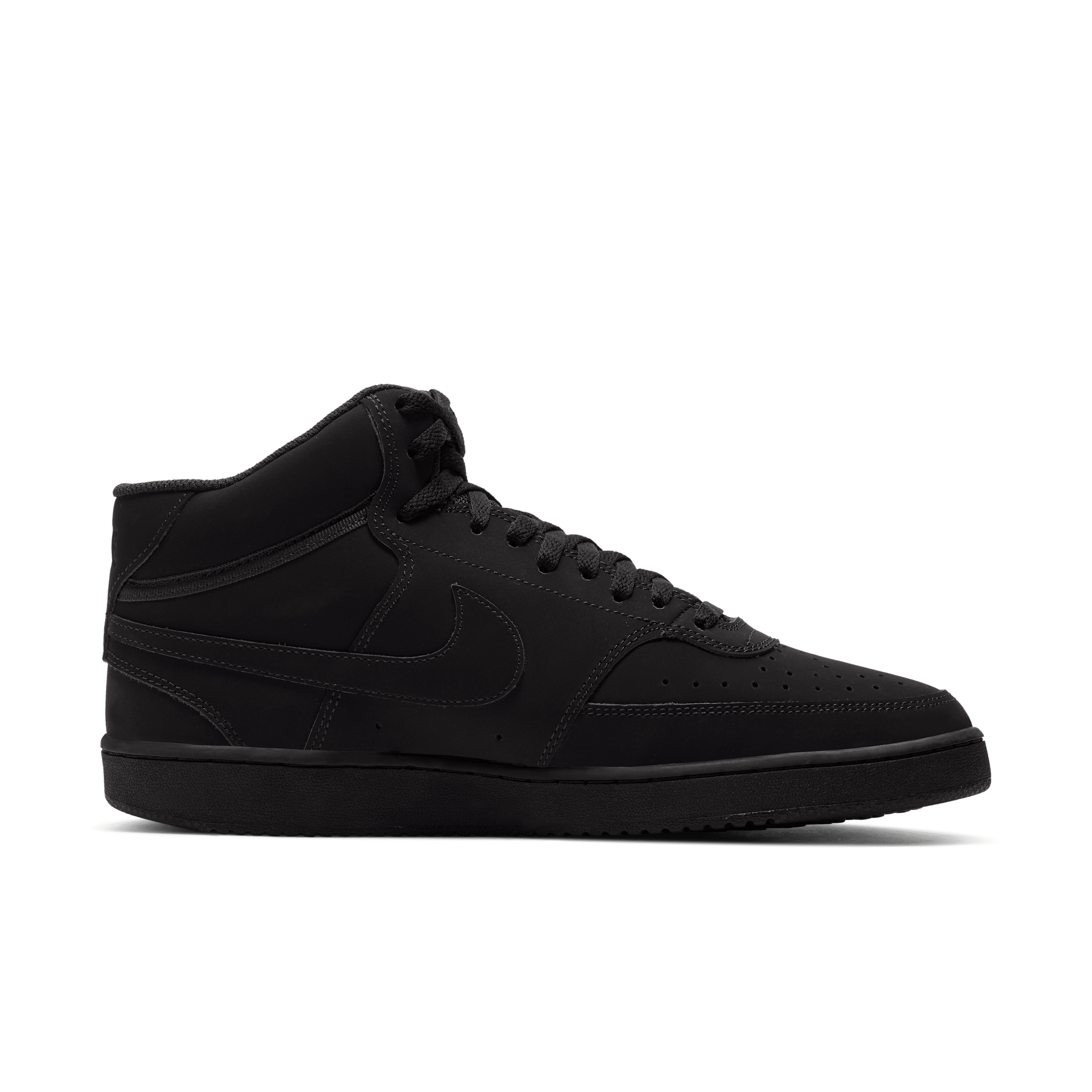Chaussure Nike Court Vision Mid pour Homme - Noir