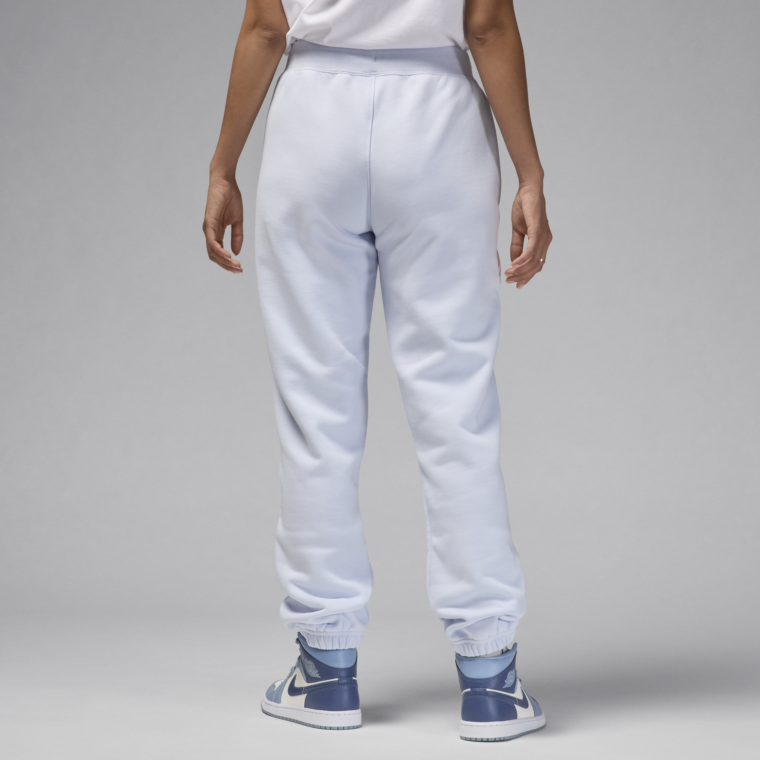 Pantalon Jordan Flight Fleece pour femme - Gris