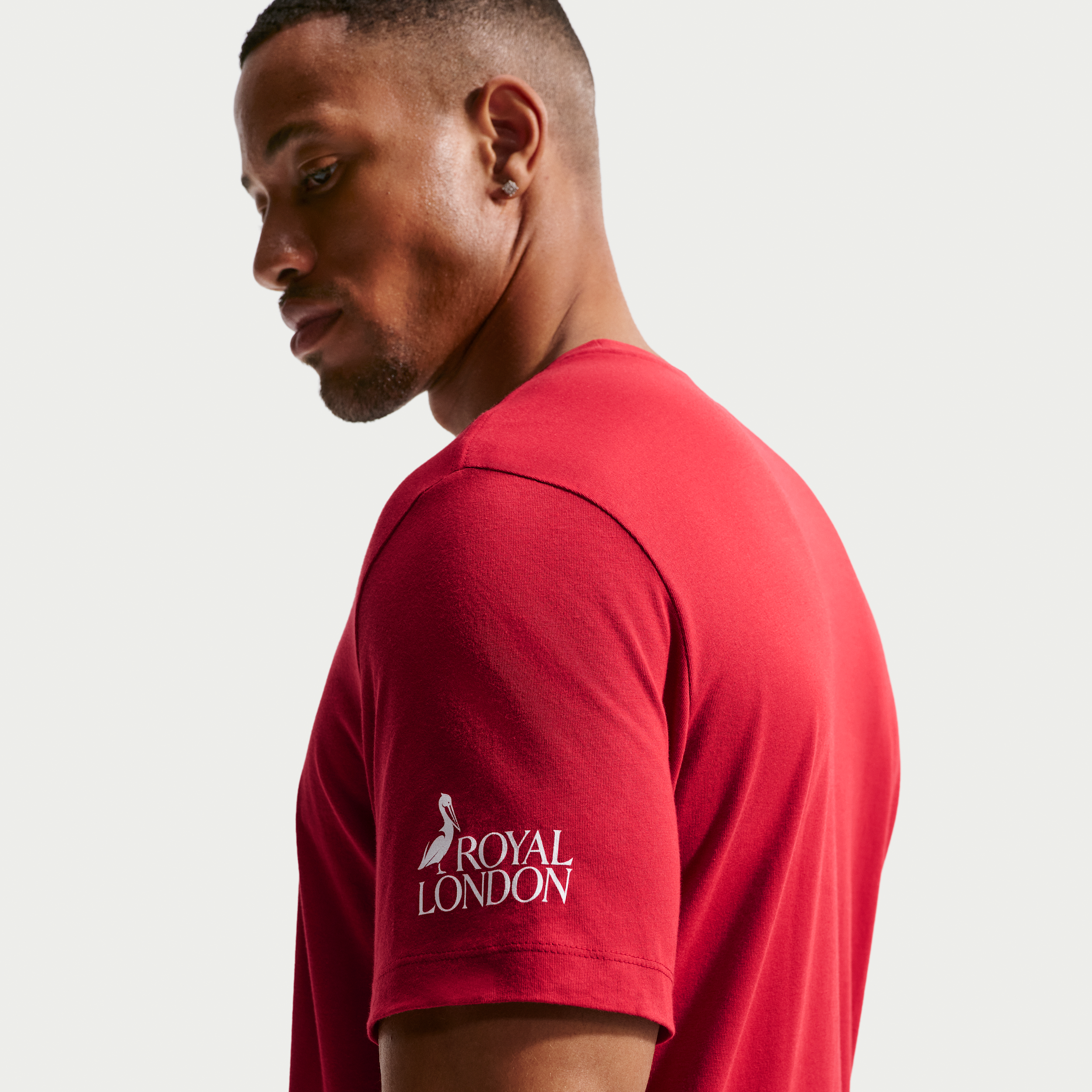 Thumbnail - British & Irish Lions Nike Evergreen T-Shirt (Herren) - Rot