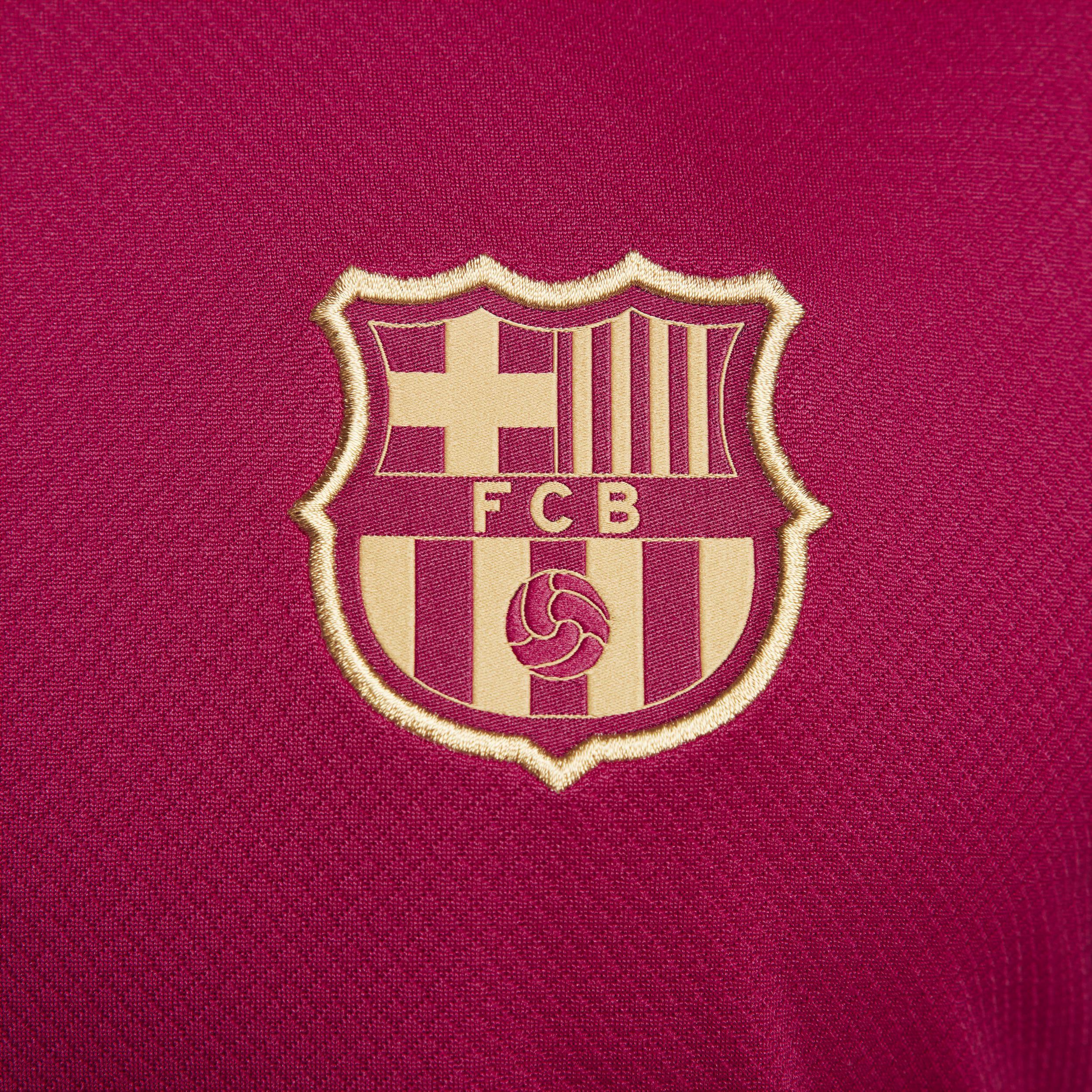 Nike FC Barcelona Strike Dri-FIT knit voetbaltop voor heren Rood