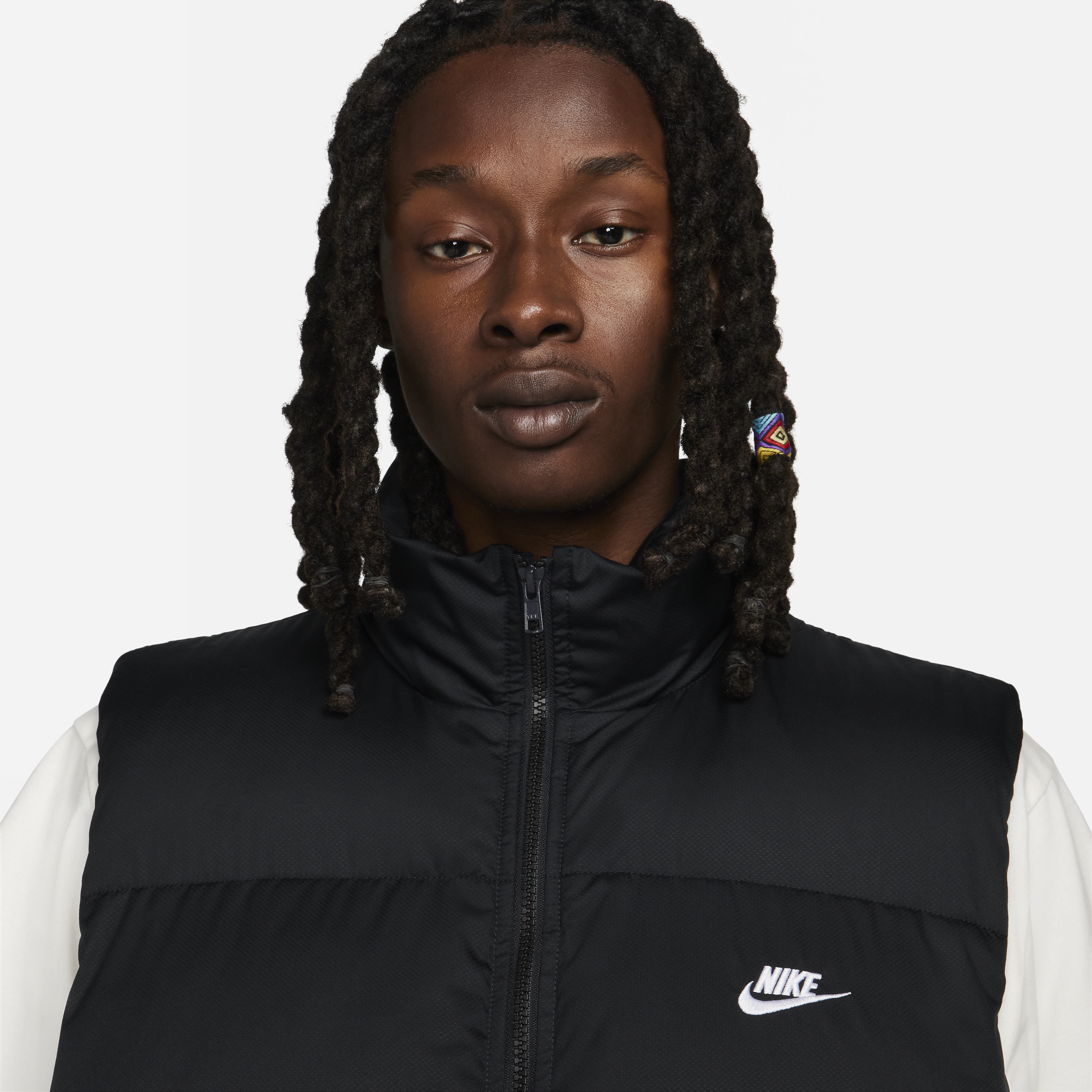 Doudoune sans manches déperlante Nike Sportwear Club PrimaLoft® pour homme - Noir