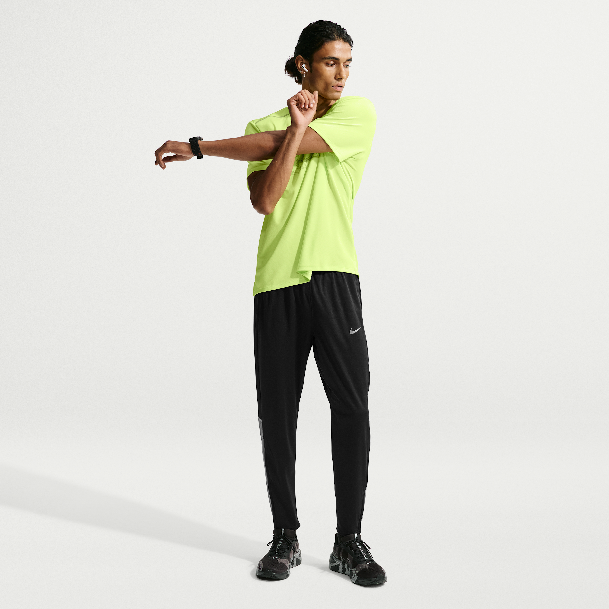 Nike Pantalon De Running En Maille Dri Fit Nike Miler Winterized Pour