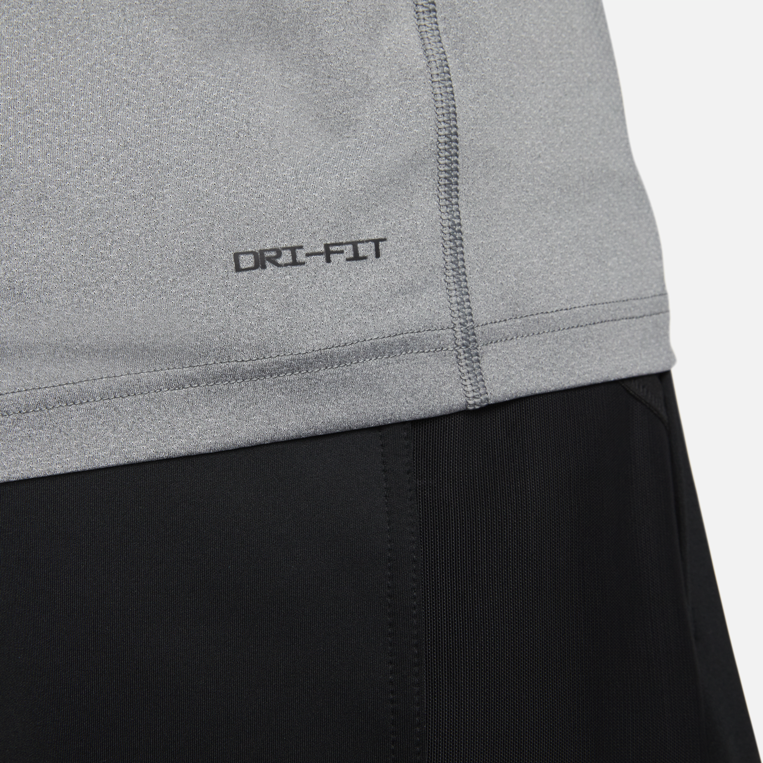 Haut de fitness à manches courtes Dri-FIT Nike Ready pour homme - Gris