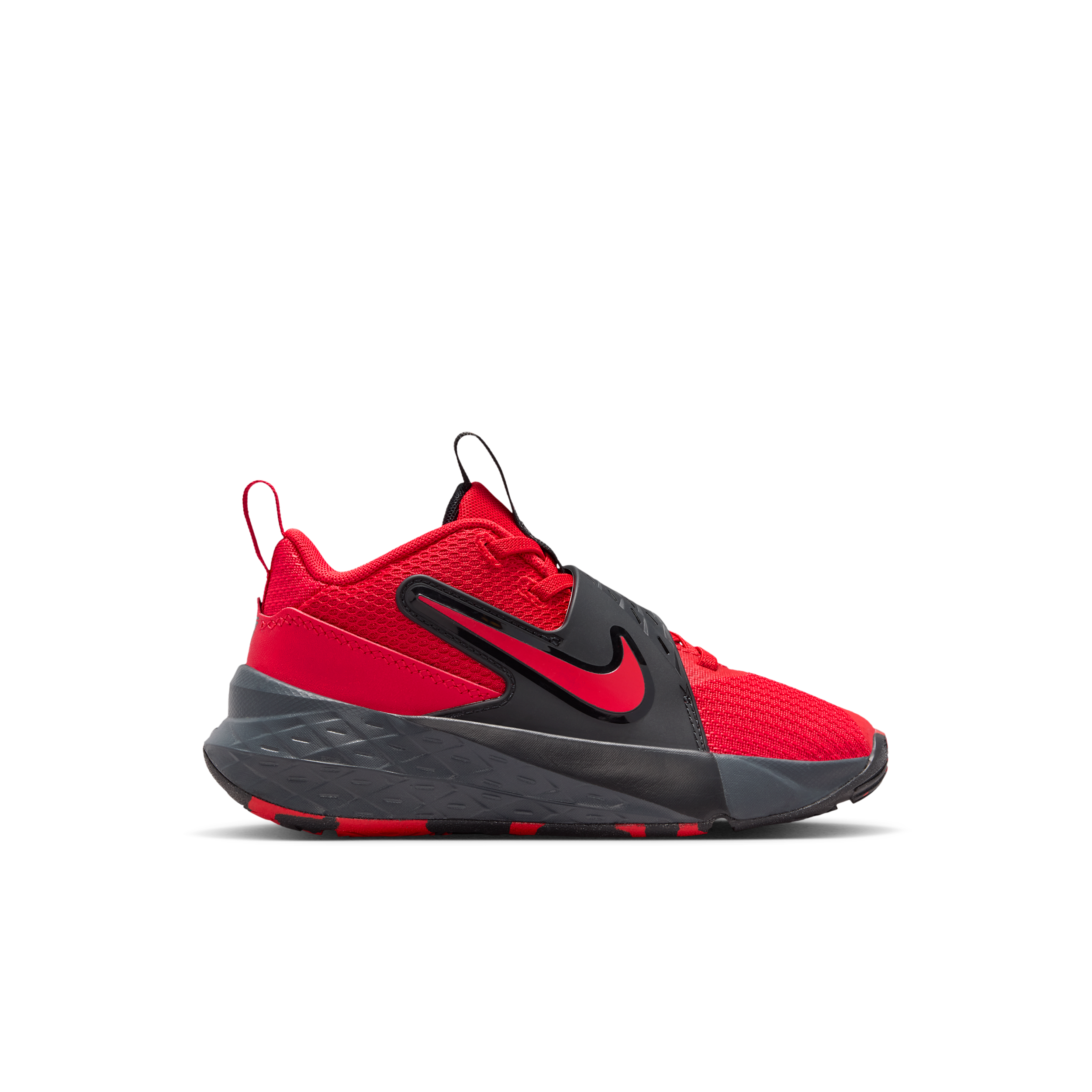 Thumbnail - Nike Team Hustle D 12 Schuh (jüngere Kinder) - Rot