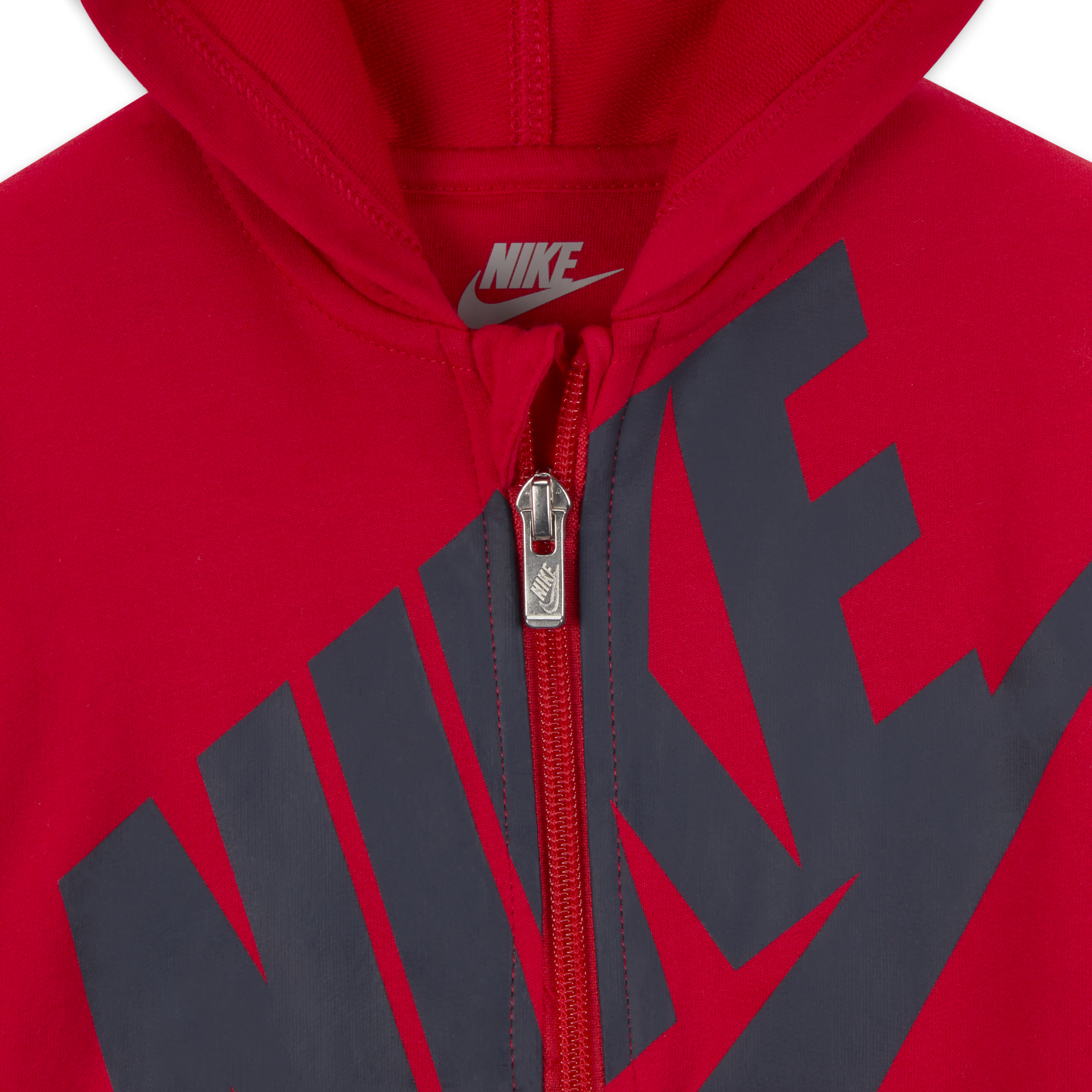 Thumbnail - Nike Overall mit durchgehendem Reißverschluss für Babys (0–12 Monate) - Rot