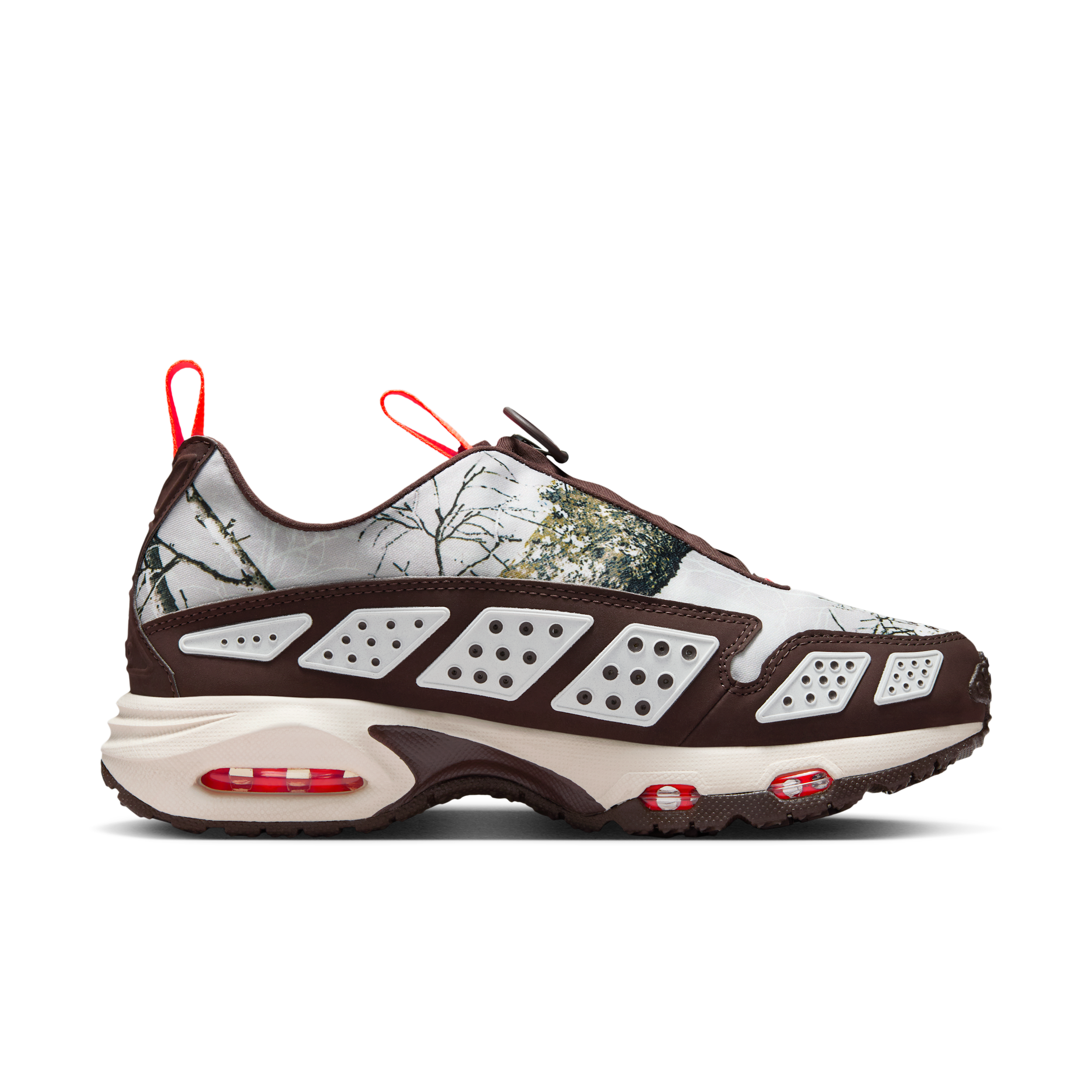 Nike Women's Air Max Sndr W Sneaker in Brown/Crimson - IB2476-100