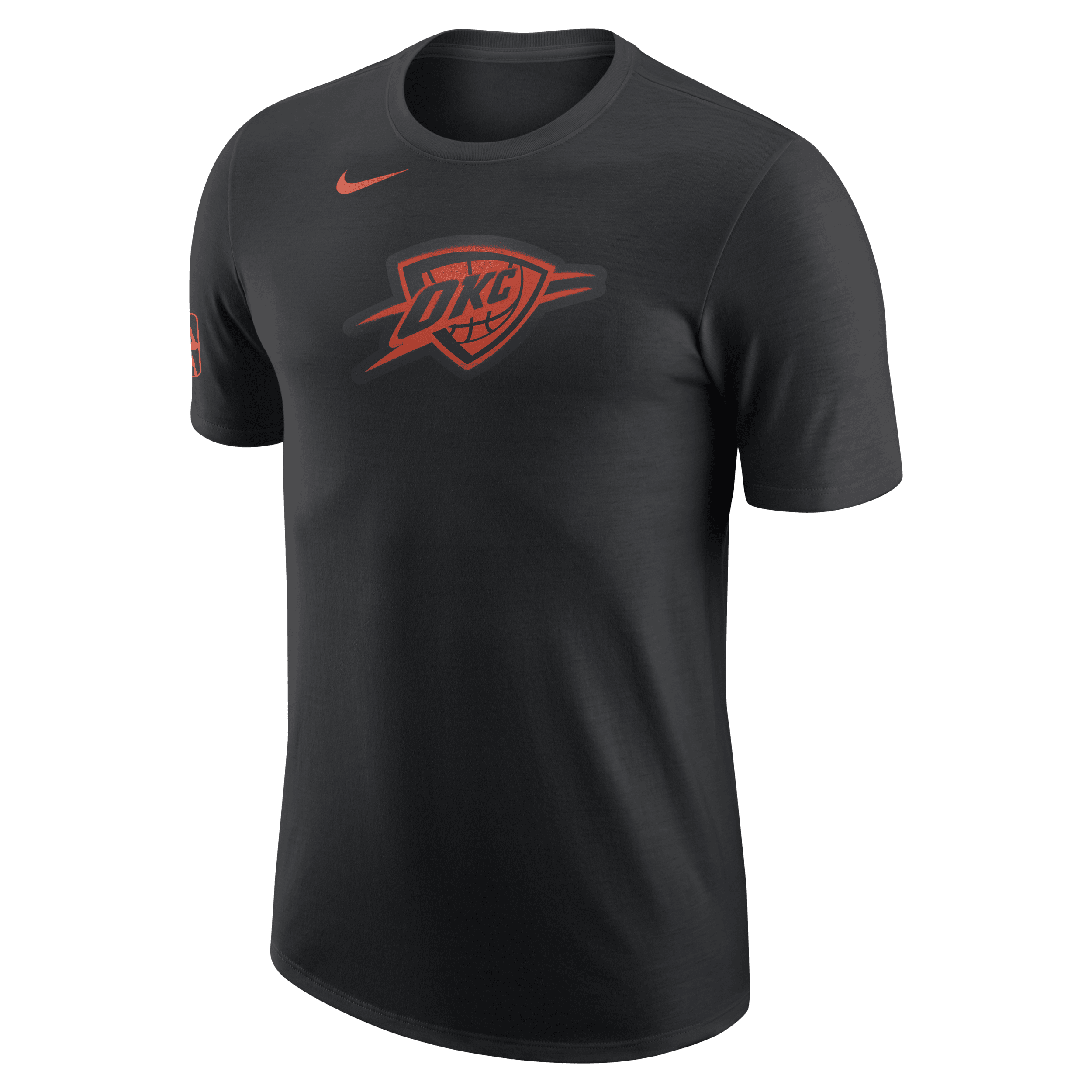 Nike Oklahoma City Thunder City Edition NBA-herenshirt Zwart