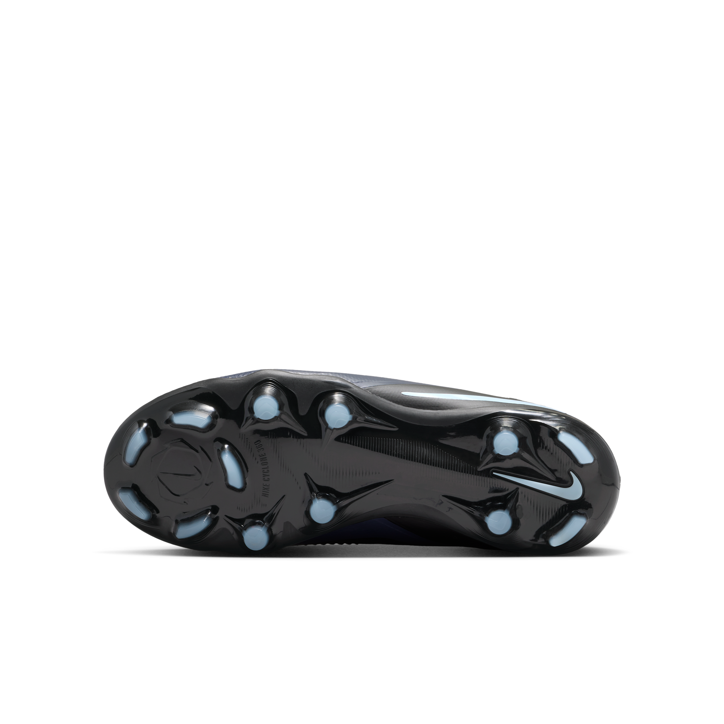 Thumbnail - Nike Jr. Phantom 6 Low Pro Fußballschuh für verschiedene Böden (ältere Kinder) - Schwarz