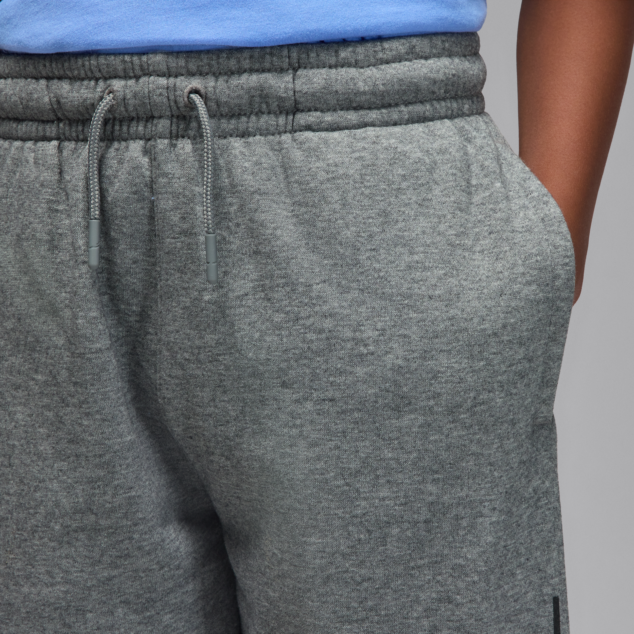 Thumbnail - Jordan Baseline Fleece-Hose (ältere Kinder) - Grau