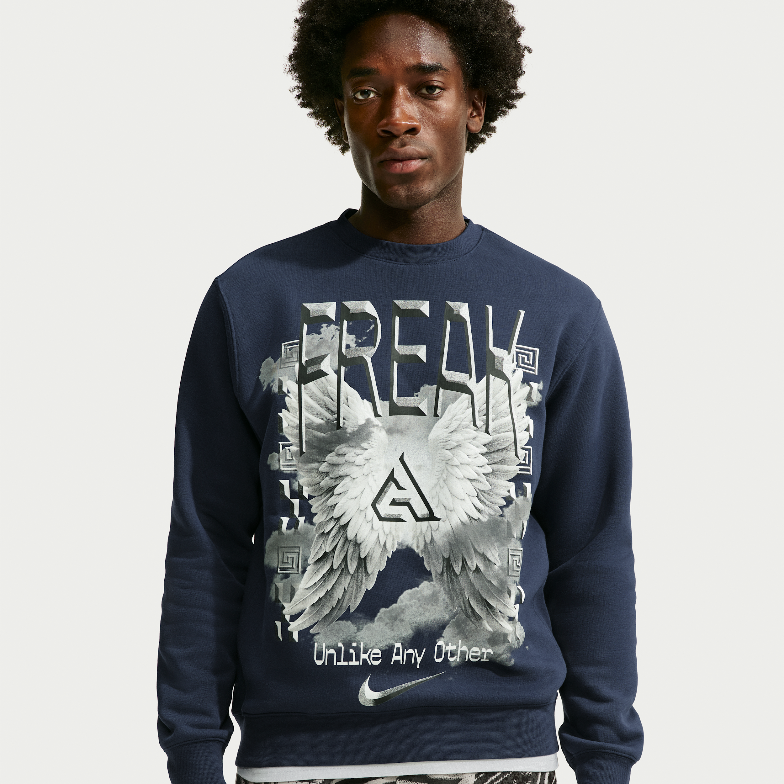 Nike Haut En Fleece Giannis Pour