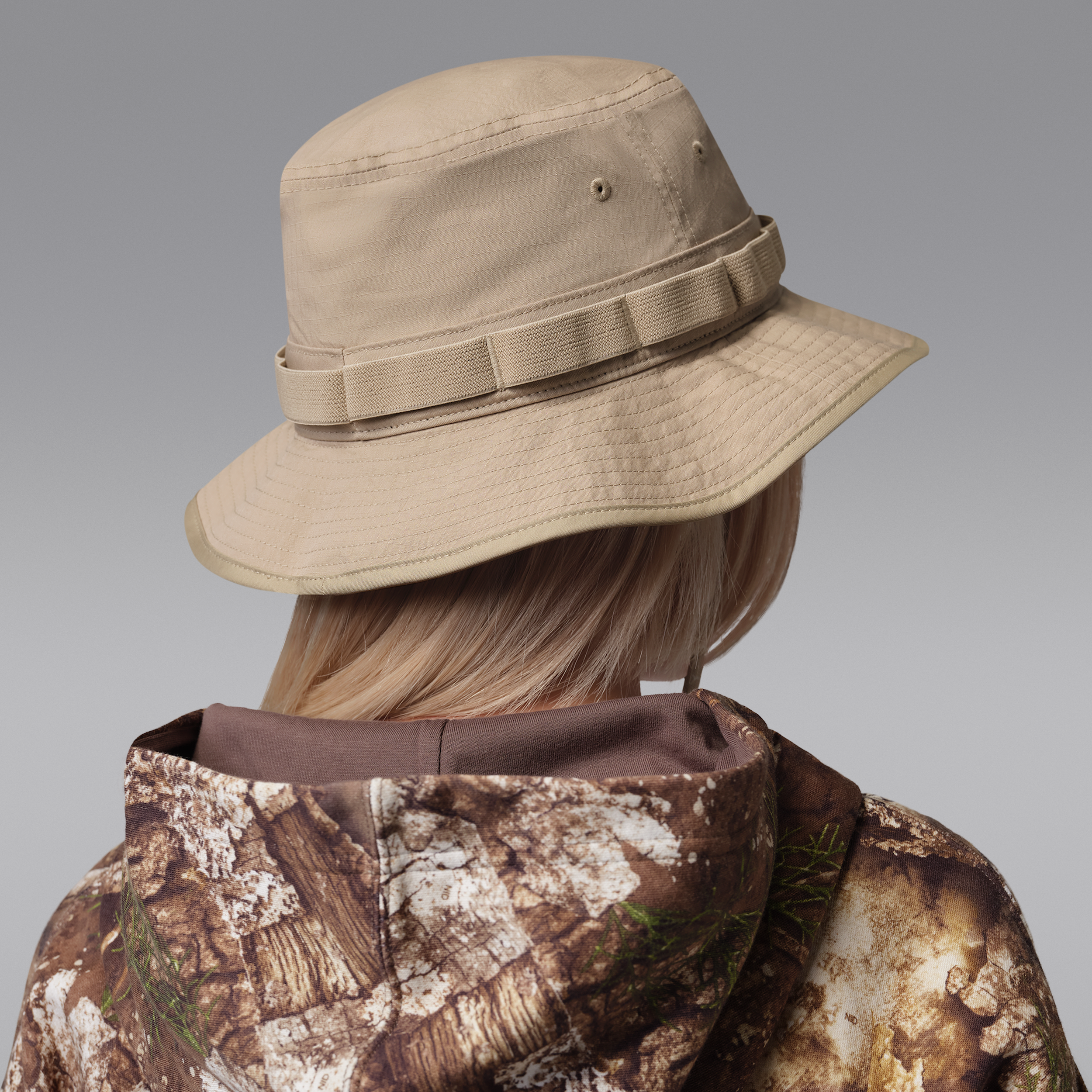 Thumbnail - Jordan Apex Bucket Hat - Braun