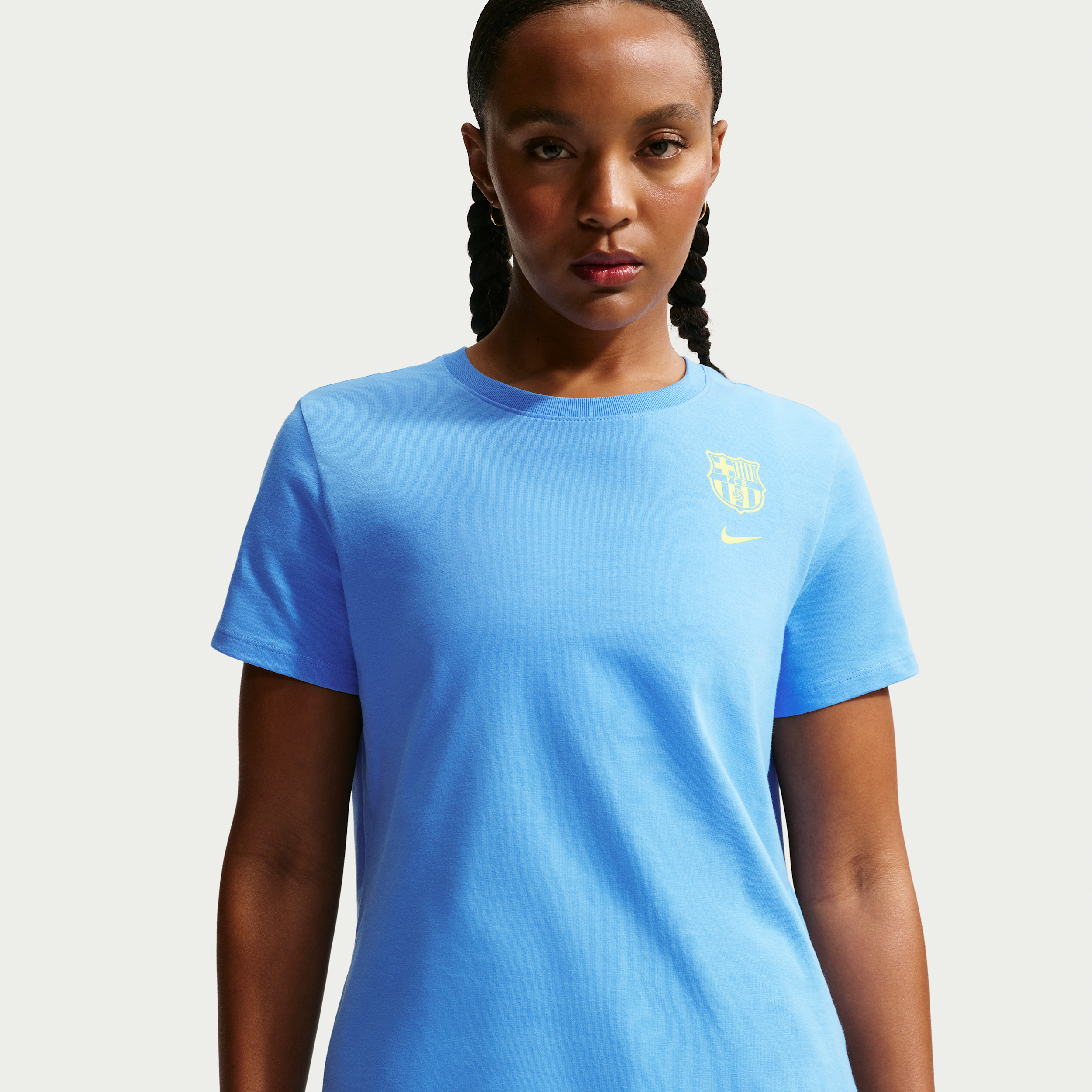 Nike FC Barcelona Supporter  voetbalshirt voor dames - Blauw