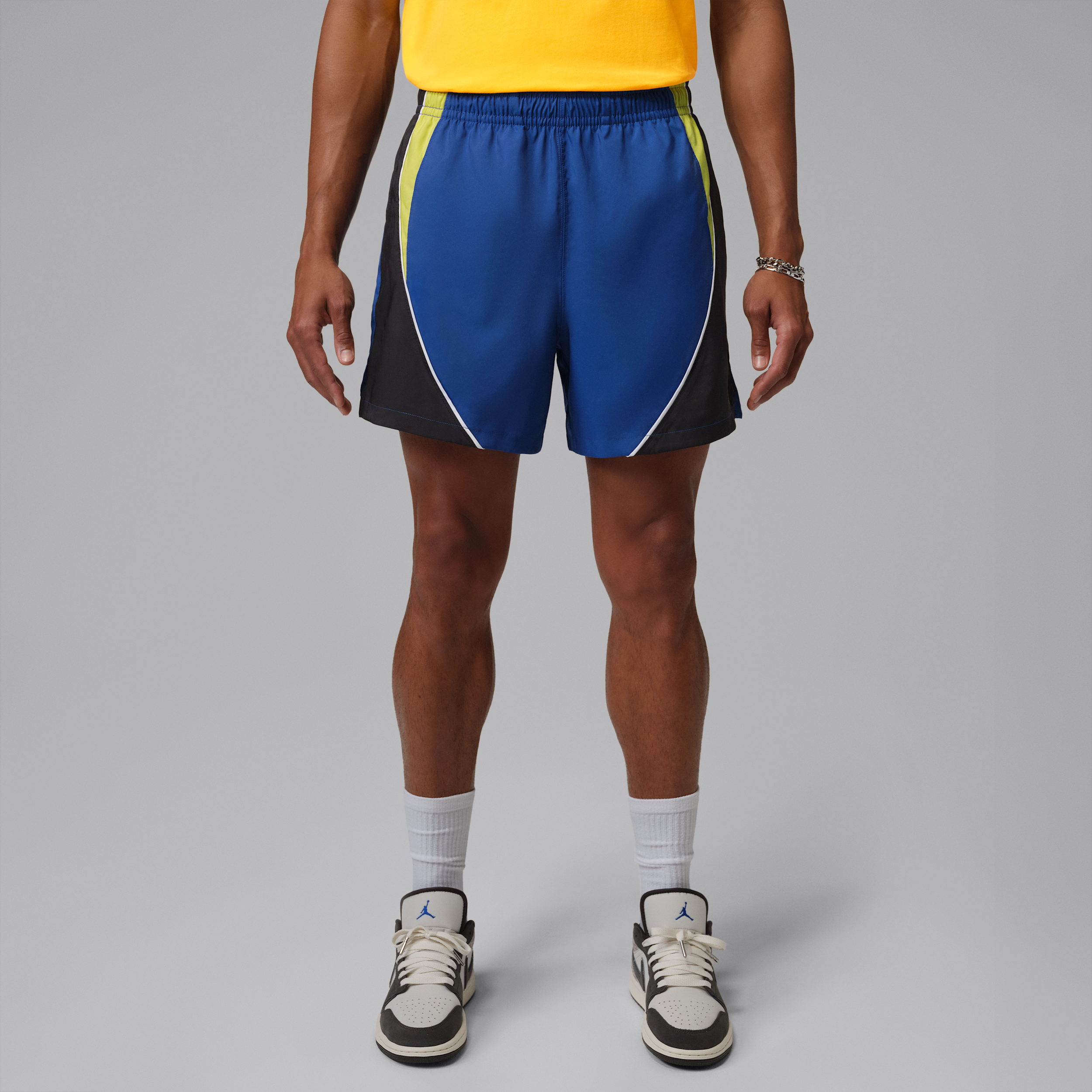 Thumbnail - Jordan Brooklyn Shorts aus Webmaterial (Herren, ca. 12,5 cm) - Blau