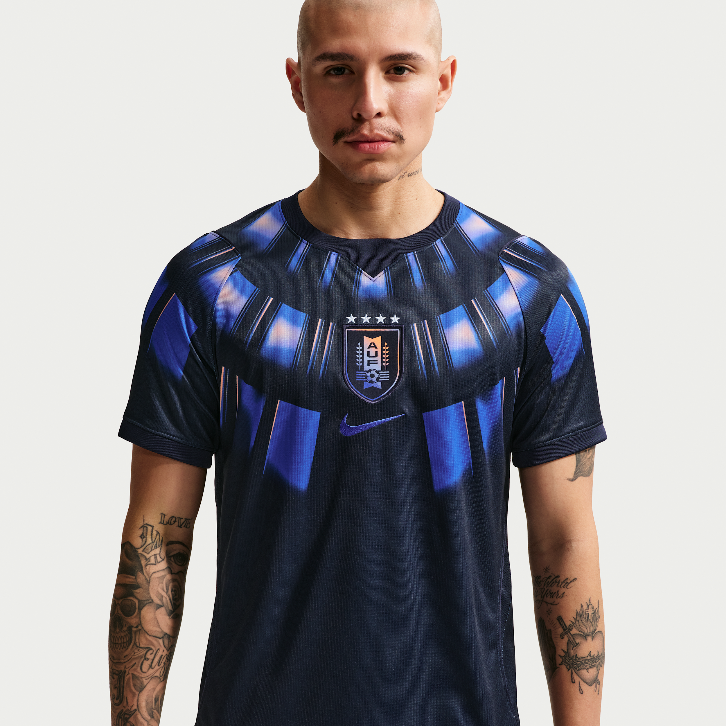 Uruguay 2026 Stadium Away Nike Dri-FIT Replica Football-trøje til mænd - blå