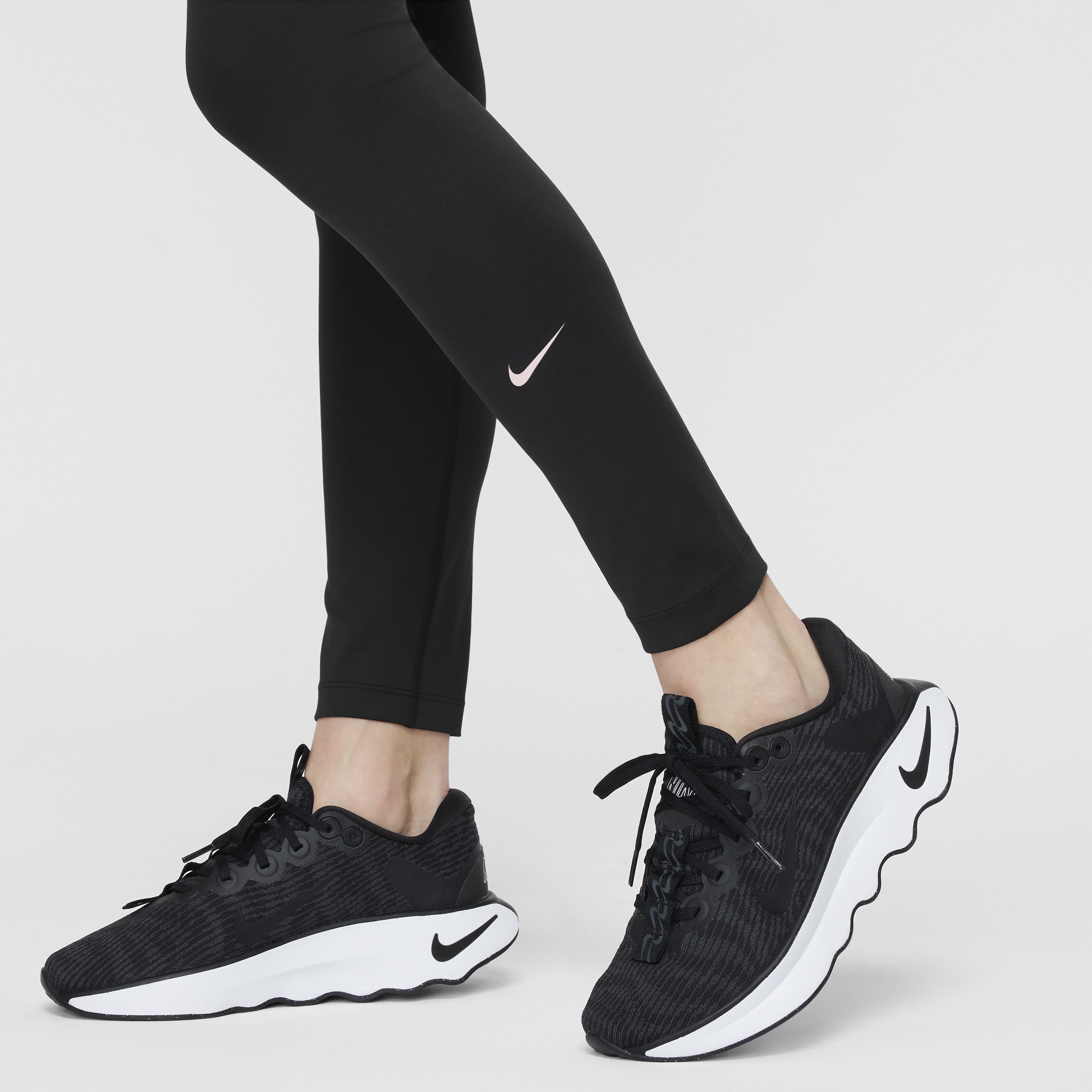 Nike Dri-FIT One Legging voor meisjes Zwart