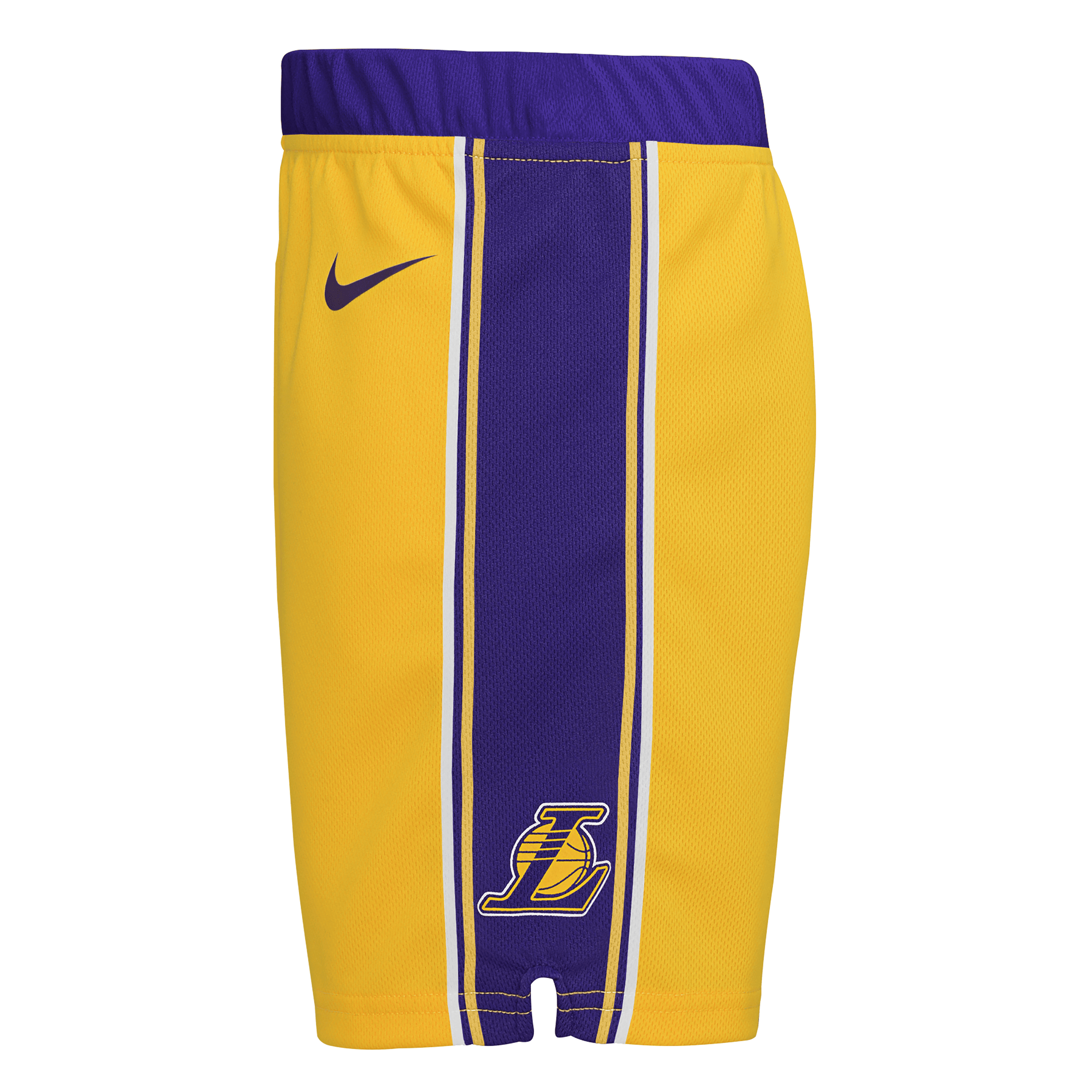 Nike LeBron James Los Angeles Lakers Icon Edition boxset met NBA-jersey en -shorts voor jongens Geel