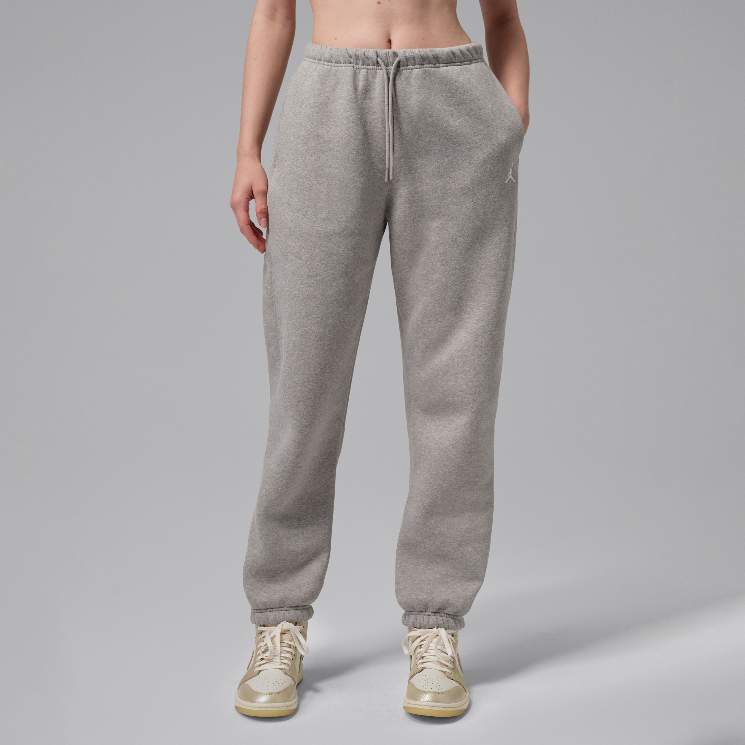 Pantaloni Jordan Brooklyn Fleece – Donna - Grigio