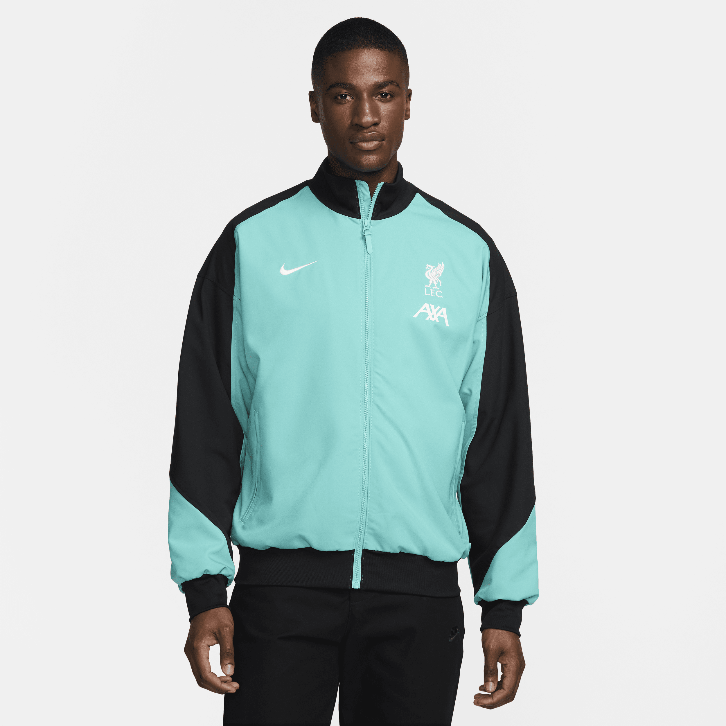 Veste de foot Nike Dri-FIT Liverpool FC Strike pour homme - Vert