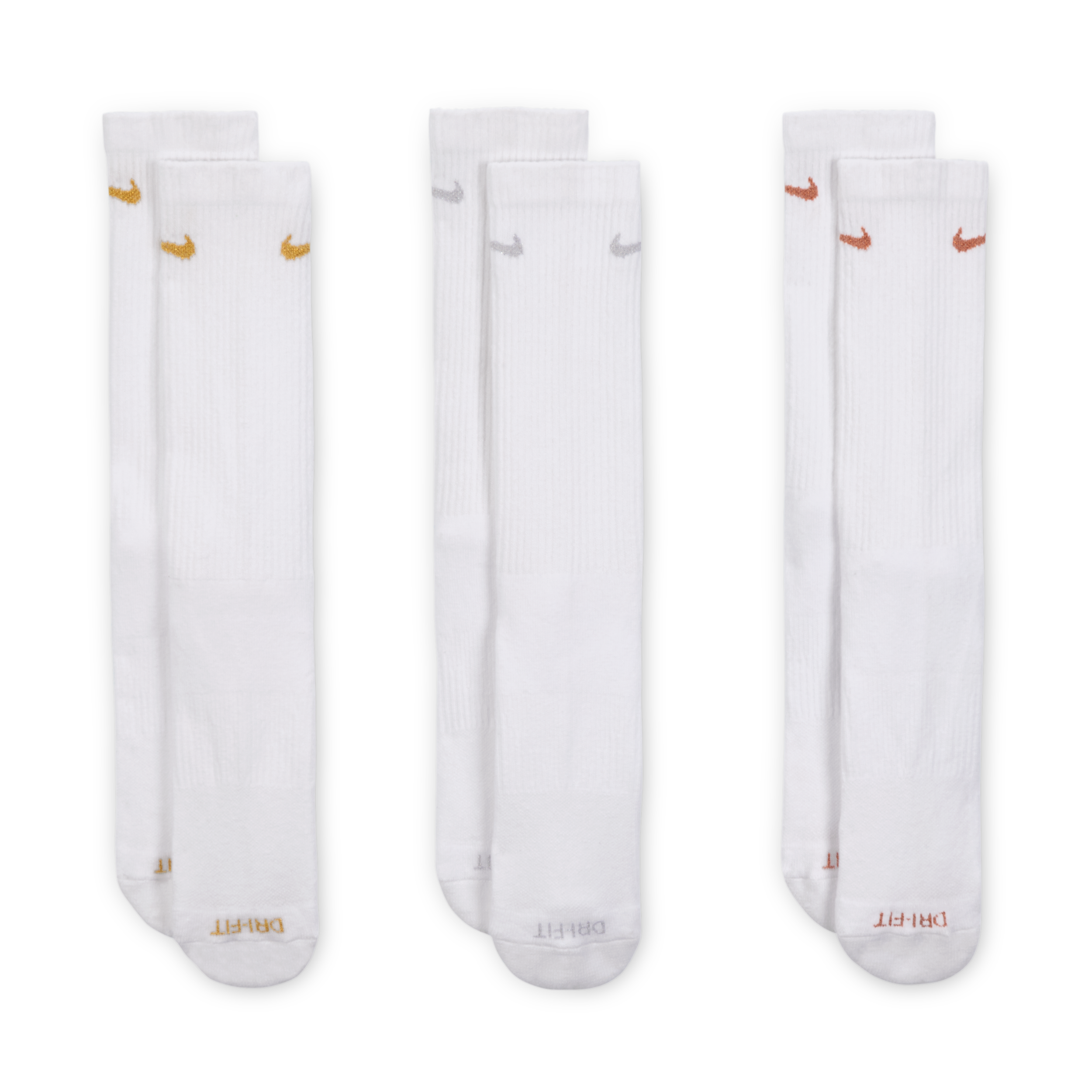 Thumbnail - Nike Everyday Plus Cushioned Crew-Trainingssocken (3 Paar) - Multi-Color