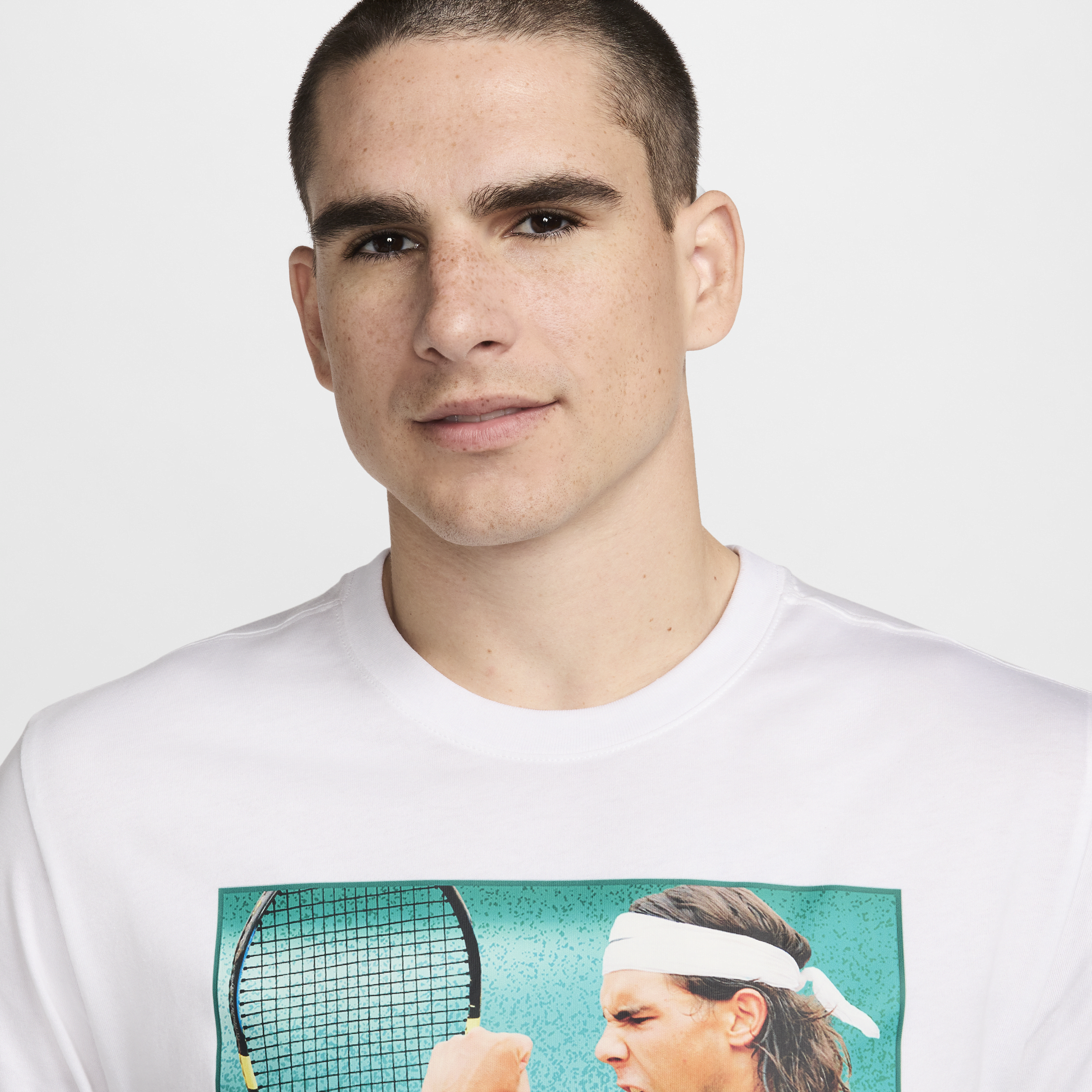 T-shirt de tennis Rafa pour Homme - Blanc