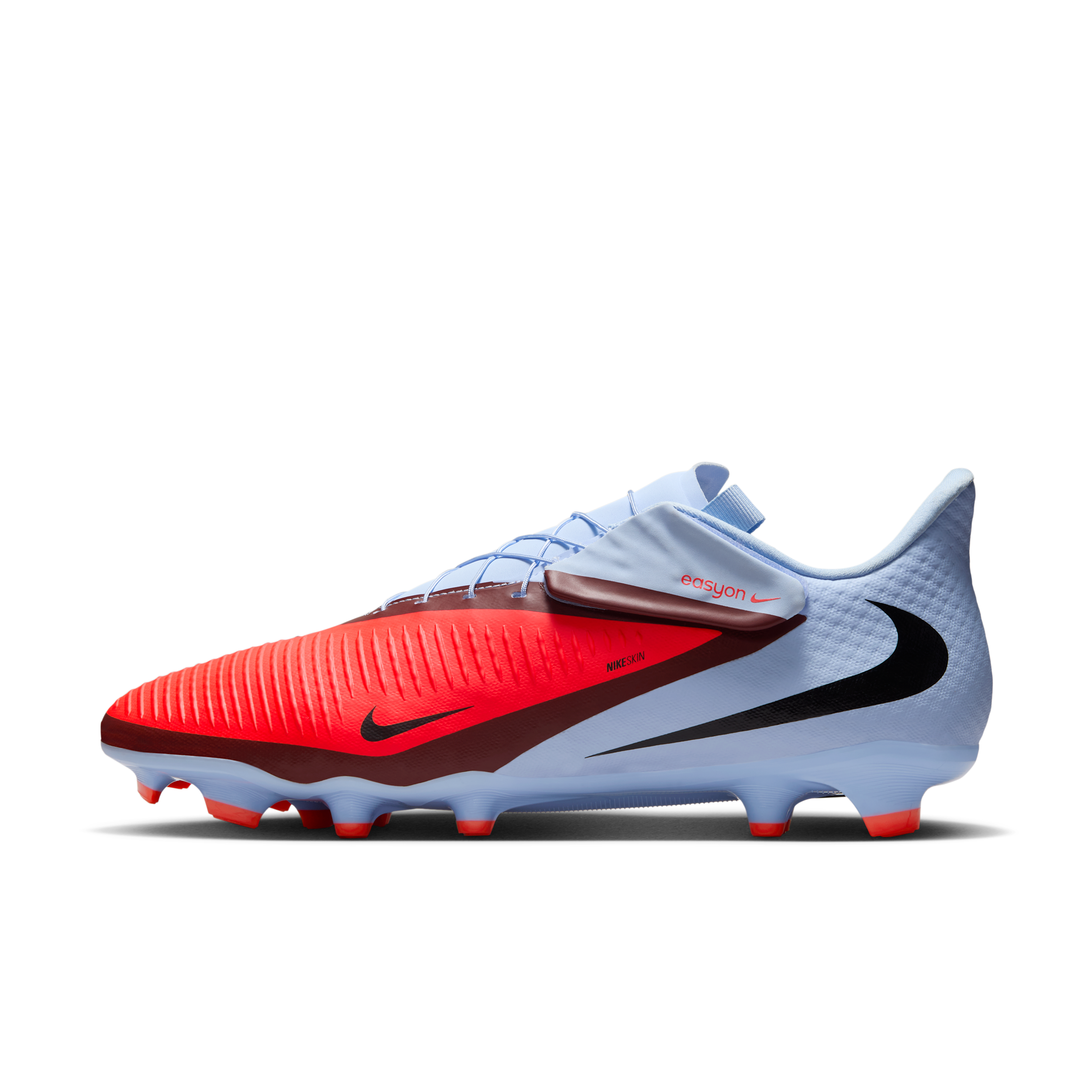 Thumbnail - Nike Phantom 6 Low Academy EasyOn-Fußballschuh für verschiedene Böden - Blau