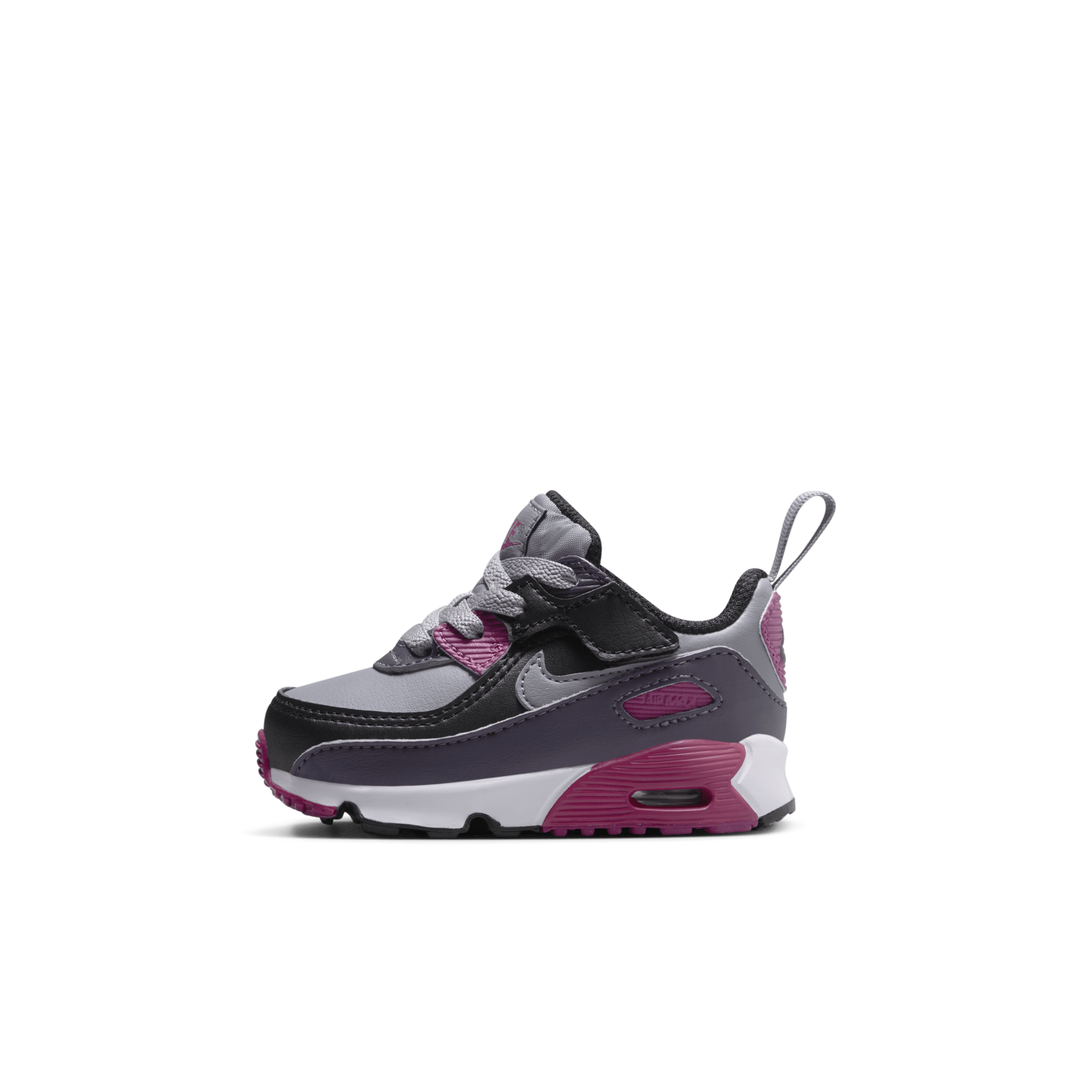 Nike Air Max 90 EasyOn Baby/Toddler Shoes - Grey