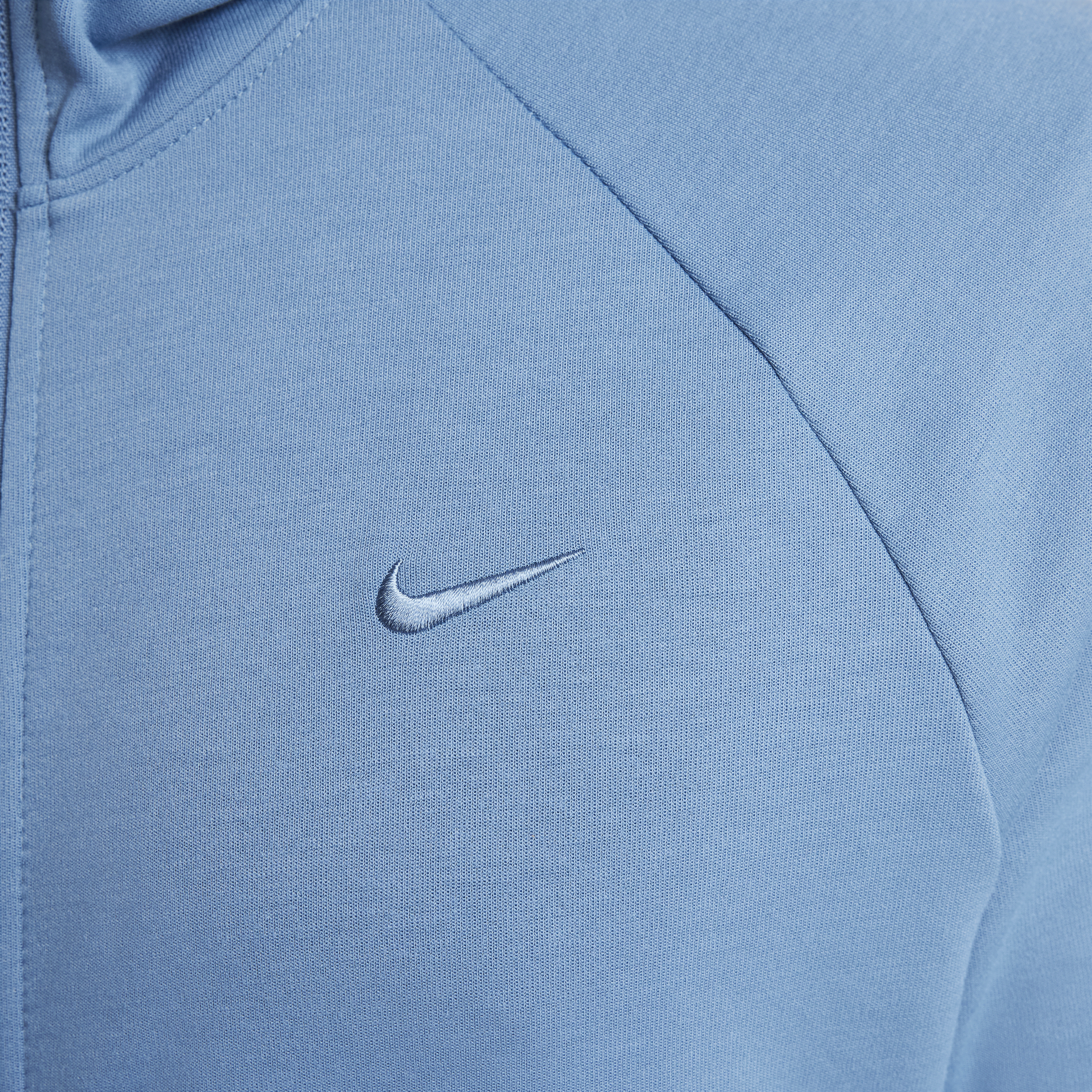 Sweat à capuche et zip haute performance Dri-FIT UV Nike Primary Fleece pour homme - Bleu