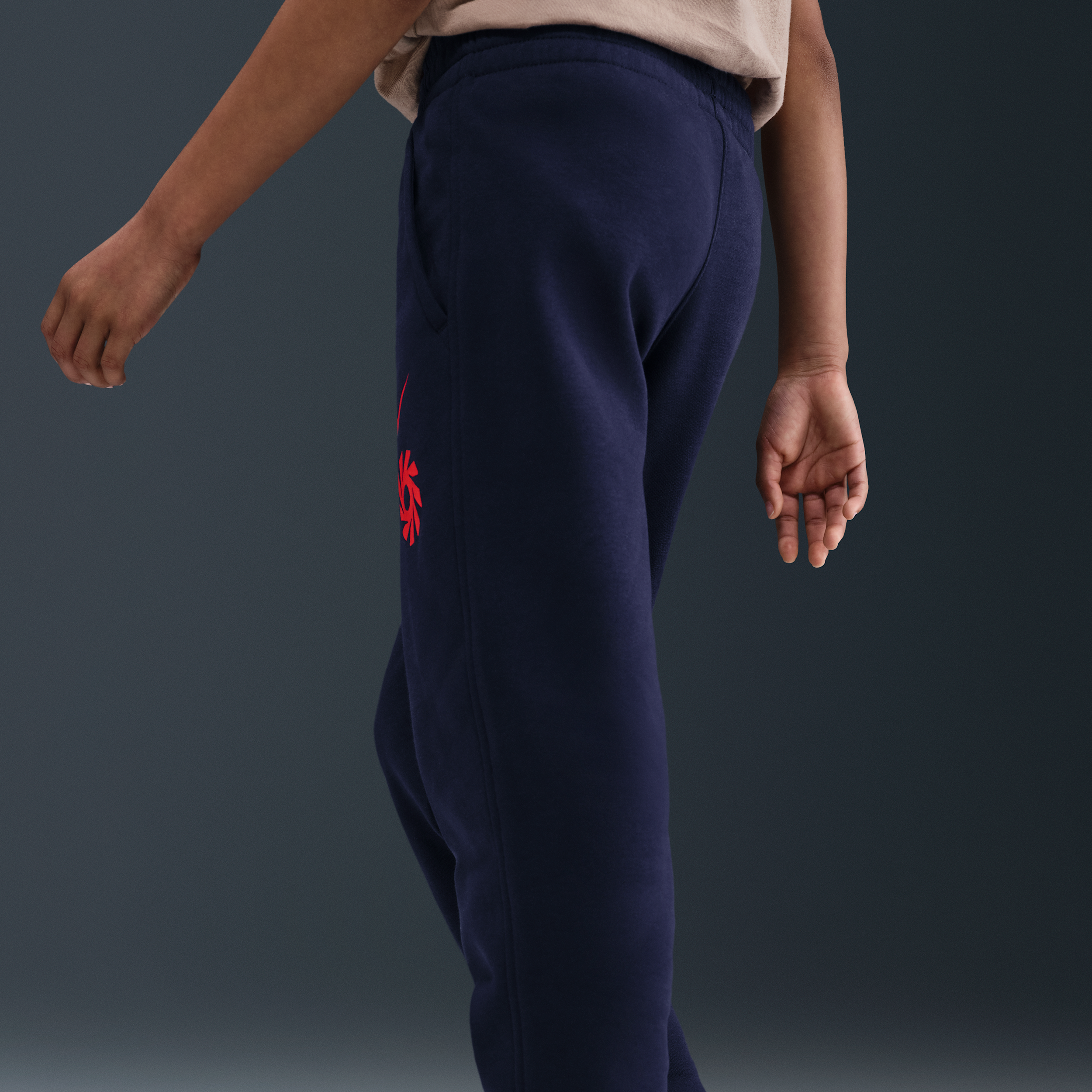 Thumbnail - Erling Haaland Club Fleece Fußball-Jogger (ältere Kinder) - Blau