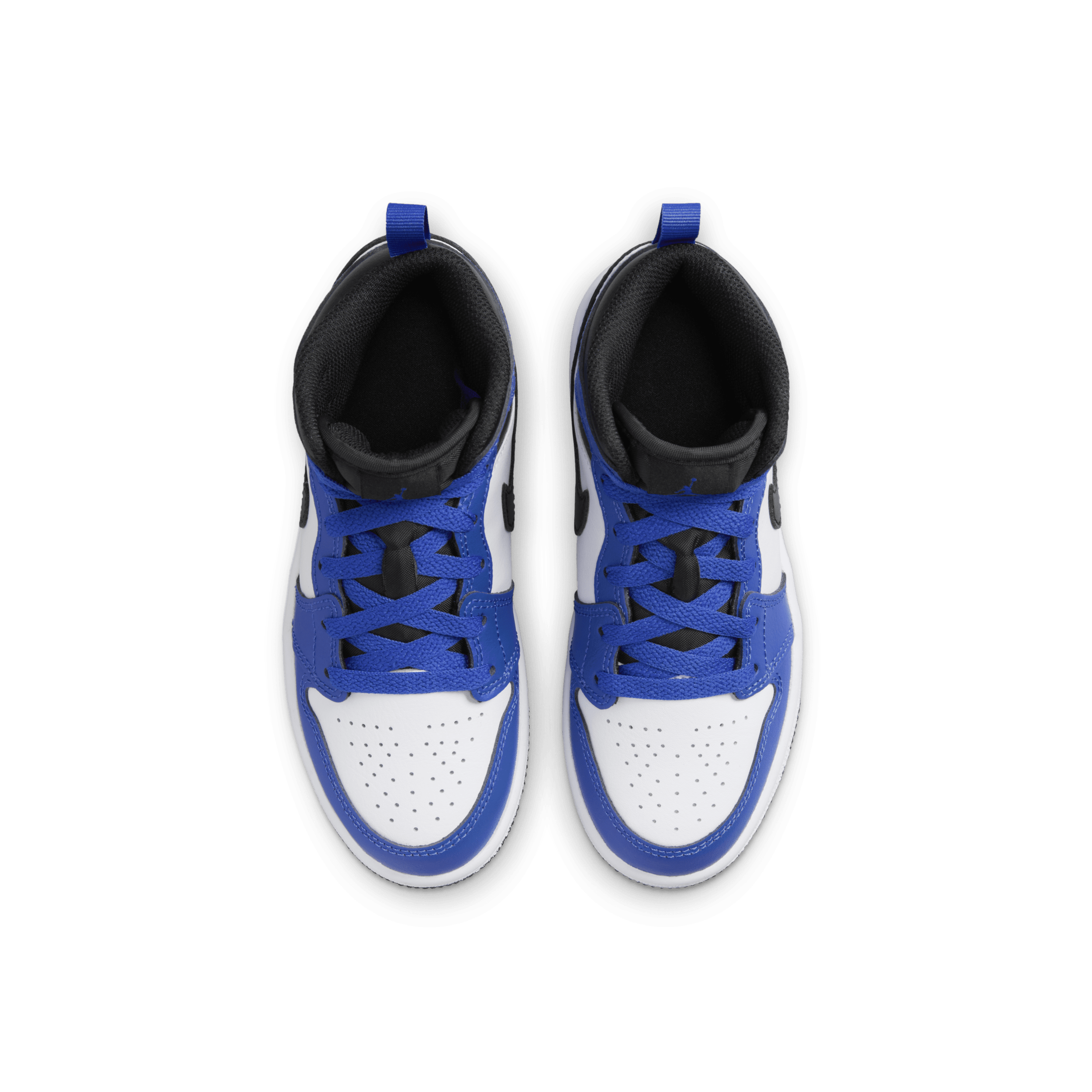 Chaussure Jordan 1 Mid pour jeune enfant - Bleu