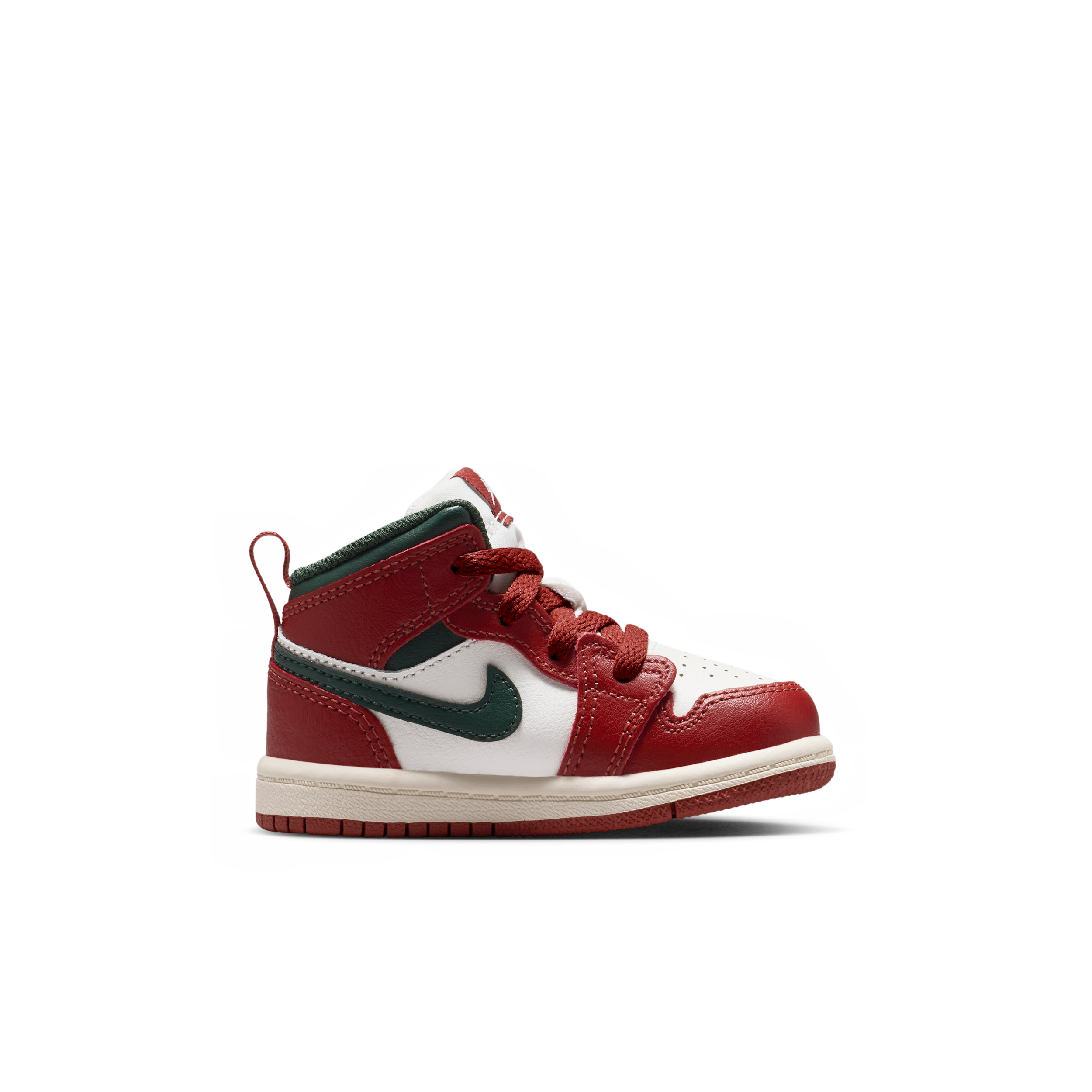 Thumbnail - Jordan 1 Mid Schuh für Babys und Kleinkinder - Weiß