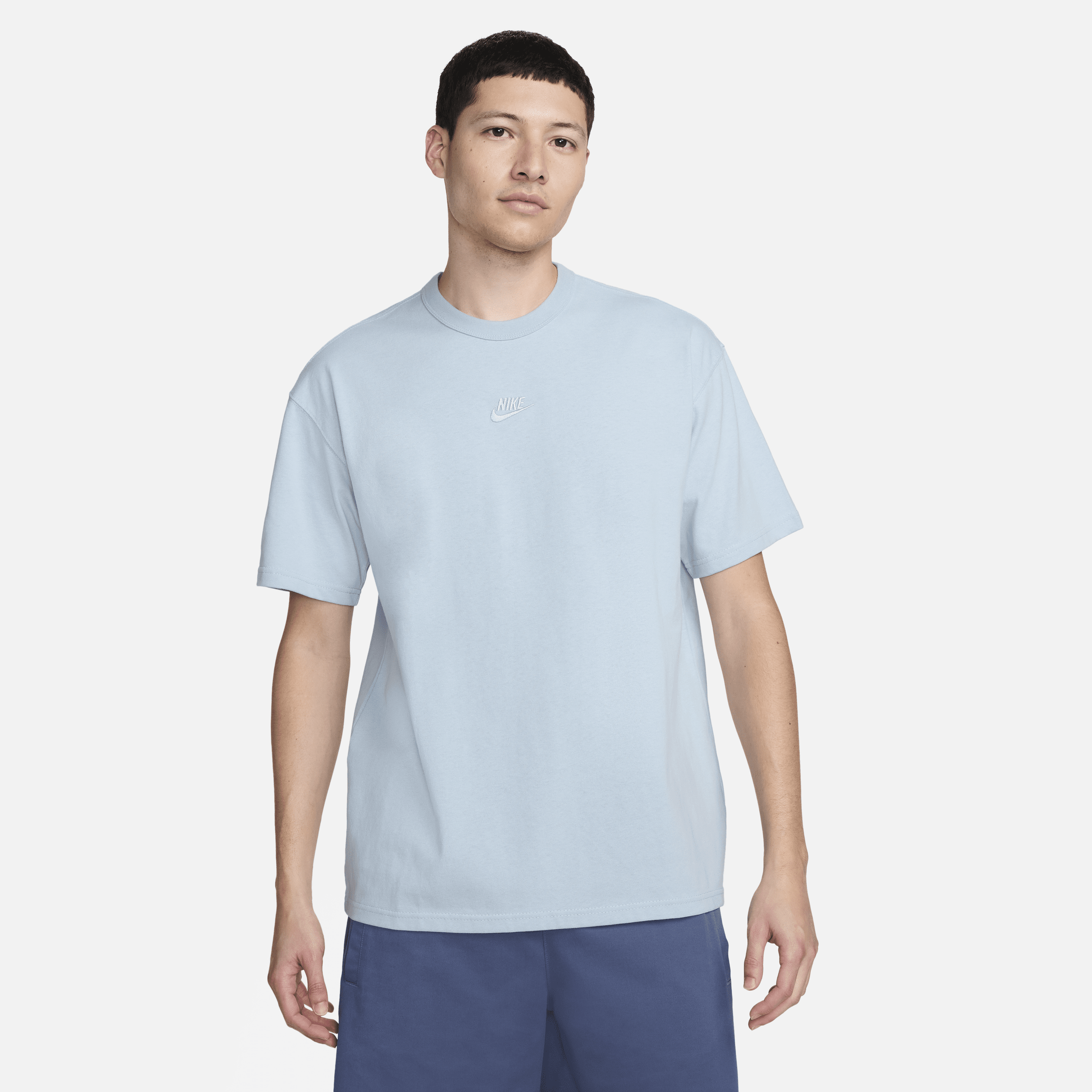 Nike Sportswear Premium Essentials T-shirt voor heren Blauw