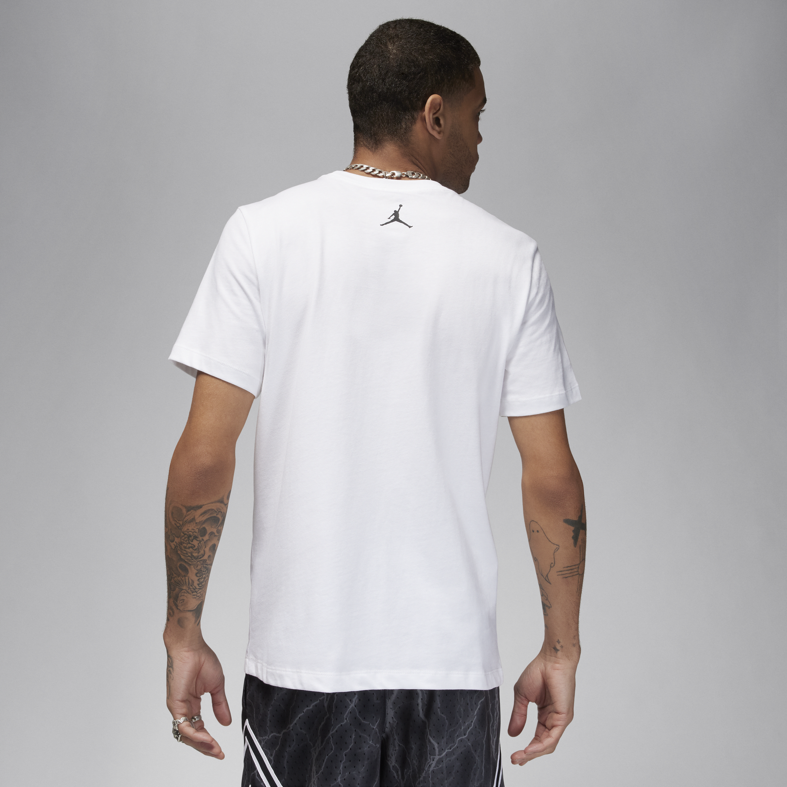 Jordan Dri-FIT Sport T-shirt met graphic voor heren Wit