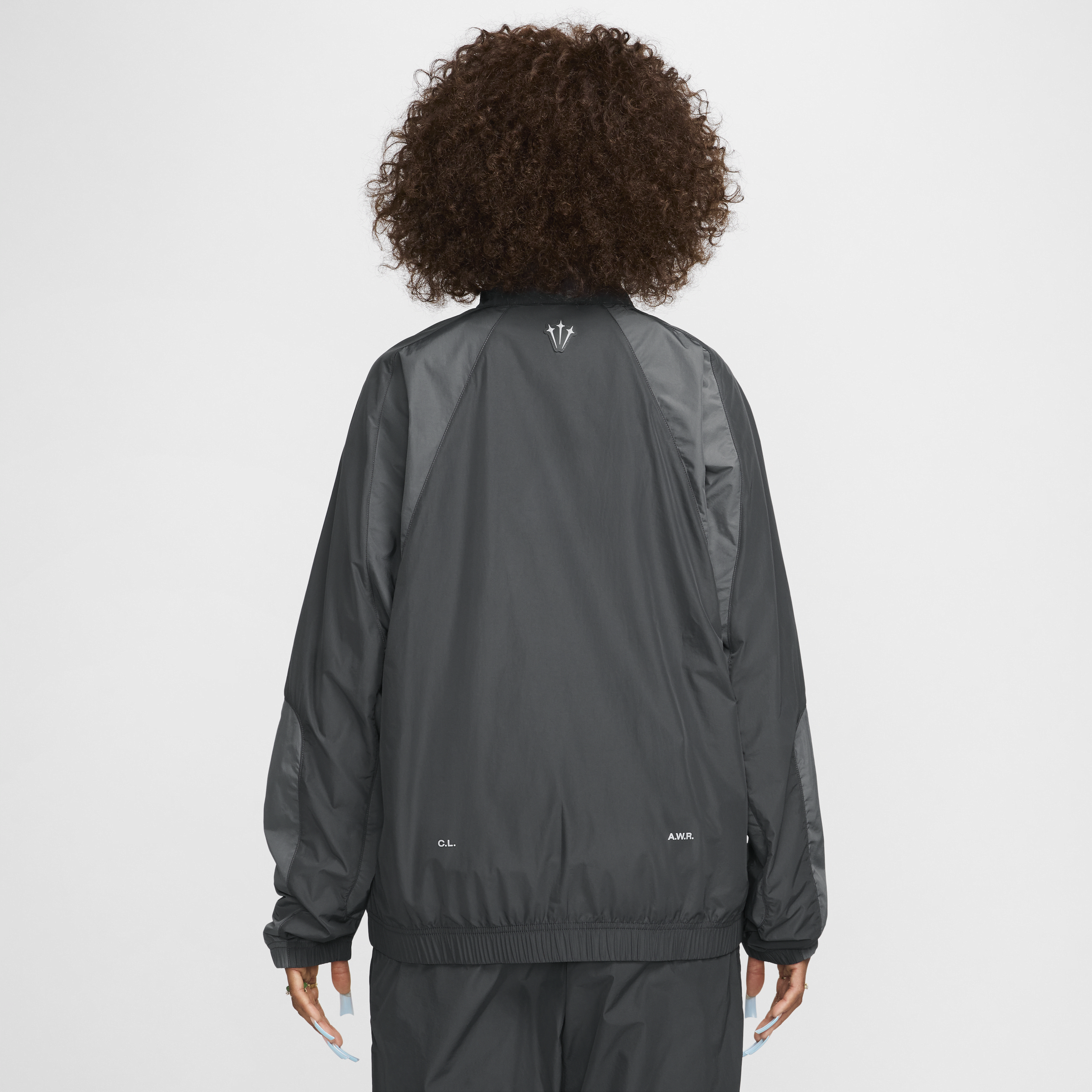Nike NOCTA Northstar Nylon Tracksuit Jacket - Grey - Recycled 