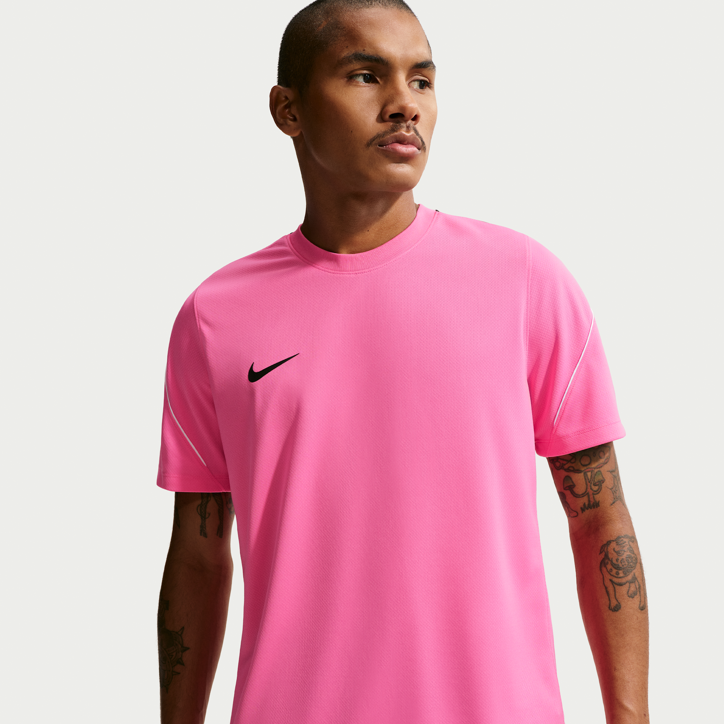 Thumbnail - Nike Strike Dri-FIT Kurzarm-Fußballoberteil für Herren - Pink