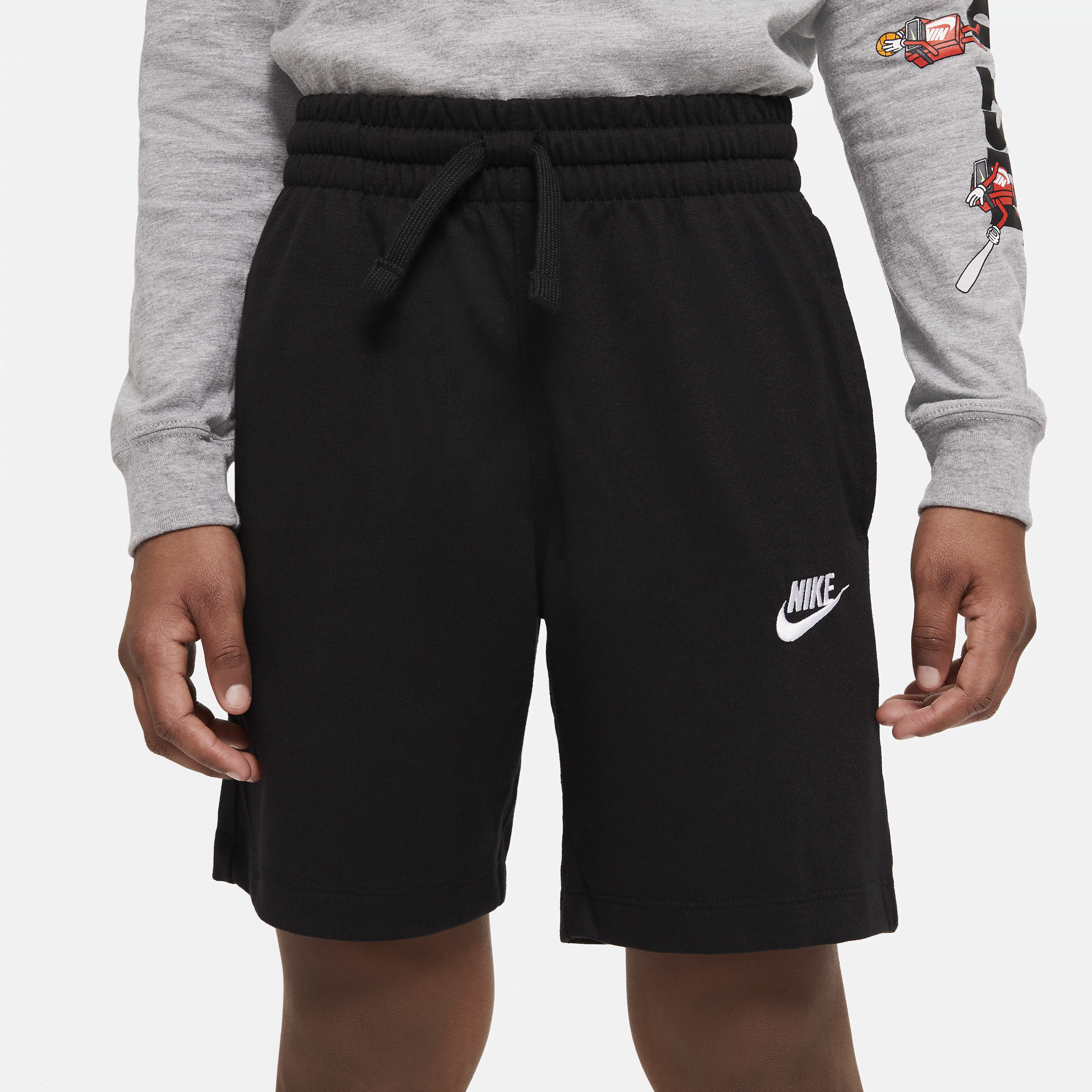Thumbnail - Nike Jersey Shorts für ältere Kinder (Jungen) - Schwarz