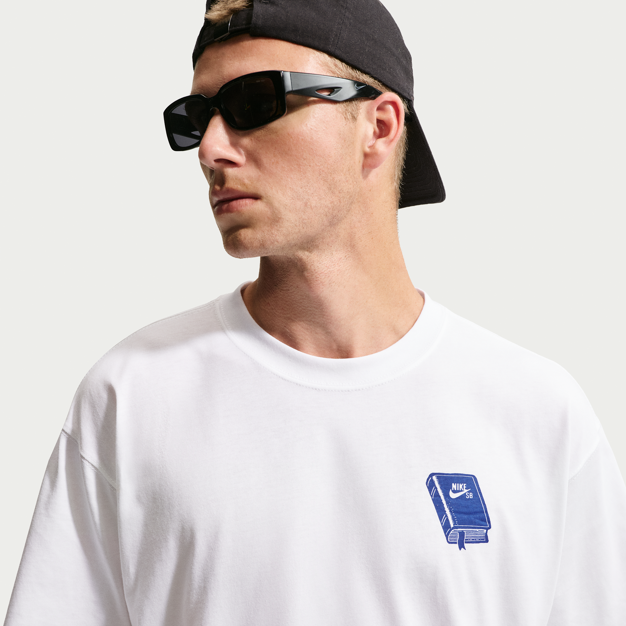 Thumbnail - Nike SB Skate-T-Shirt - Weiß