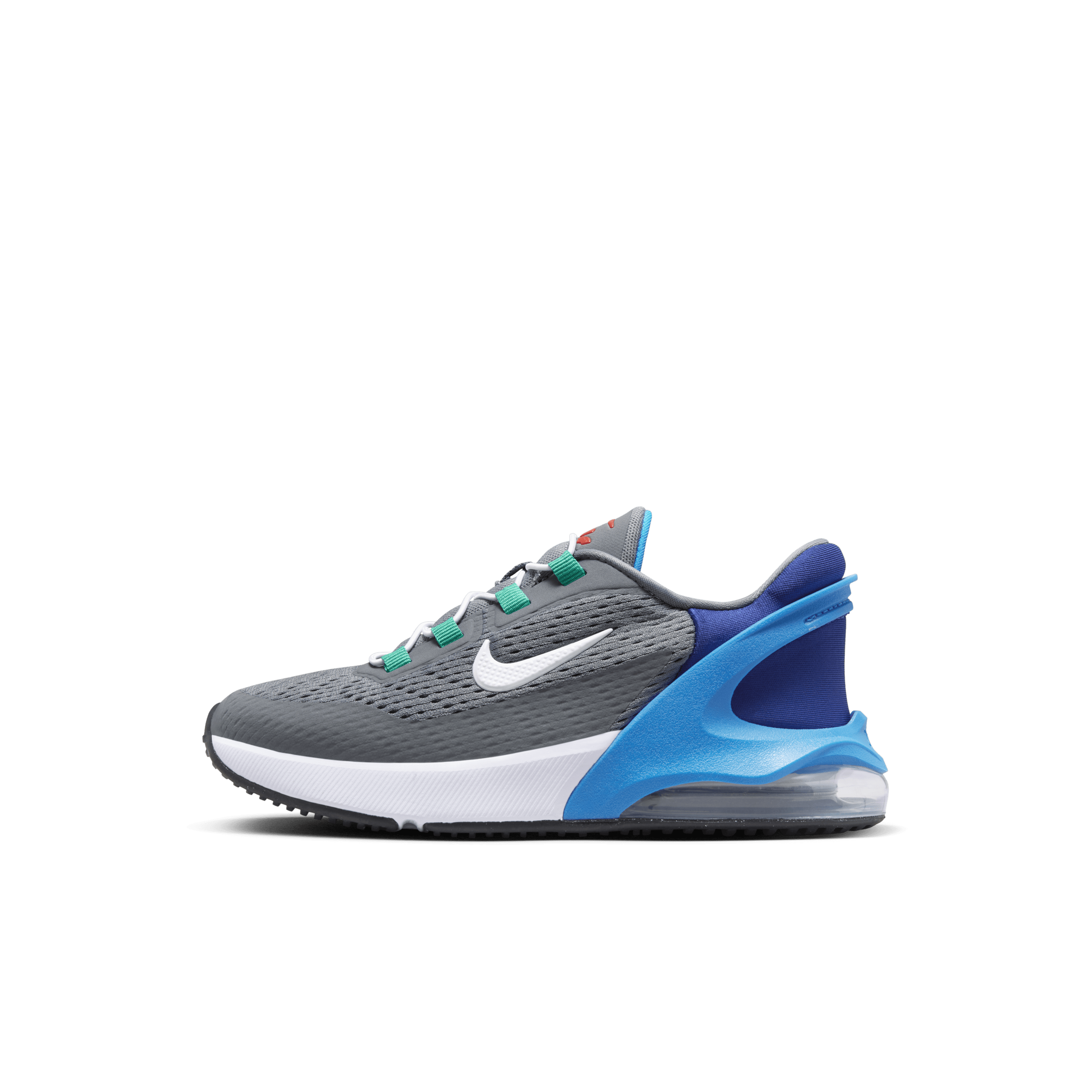 Nike Air Max 270 GO Makkelijk aan en uit te trekken kleuterschoenen - Grijs - DV1969-003