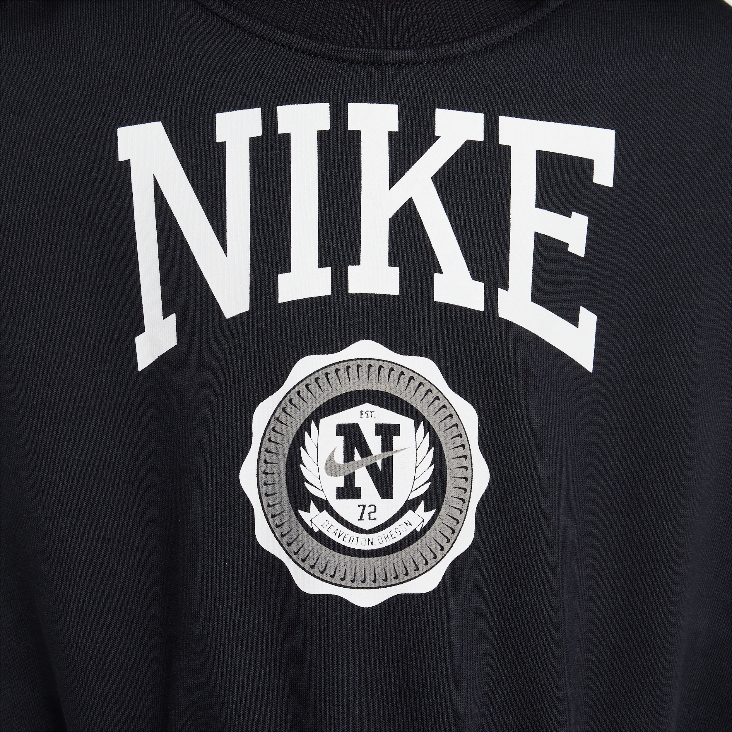 Sweat à col ras du cou en molleton Nike Sportswear Club pour fille - vue 5