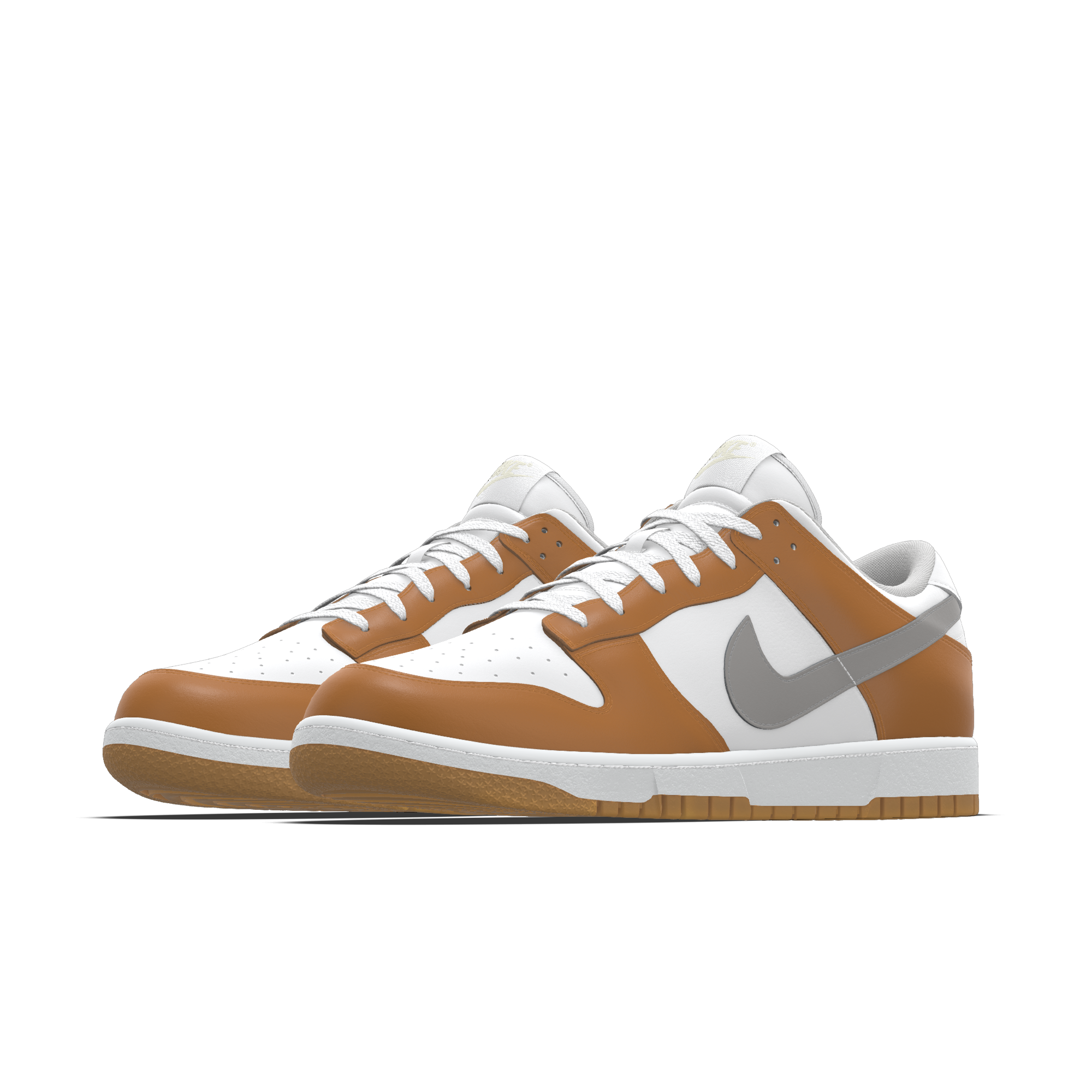 Chaussure personnalisable Nike Dunk Low By You pour Homme - Marron - 3005267197